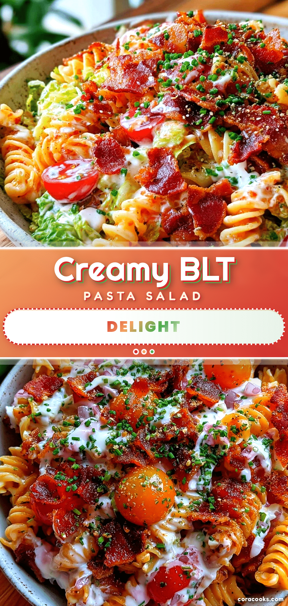 creamy blt pasta salad recipe
