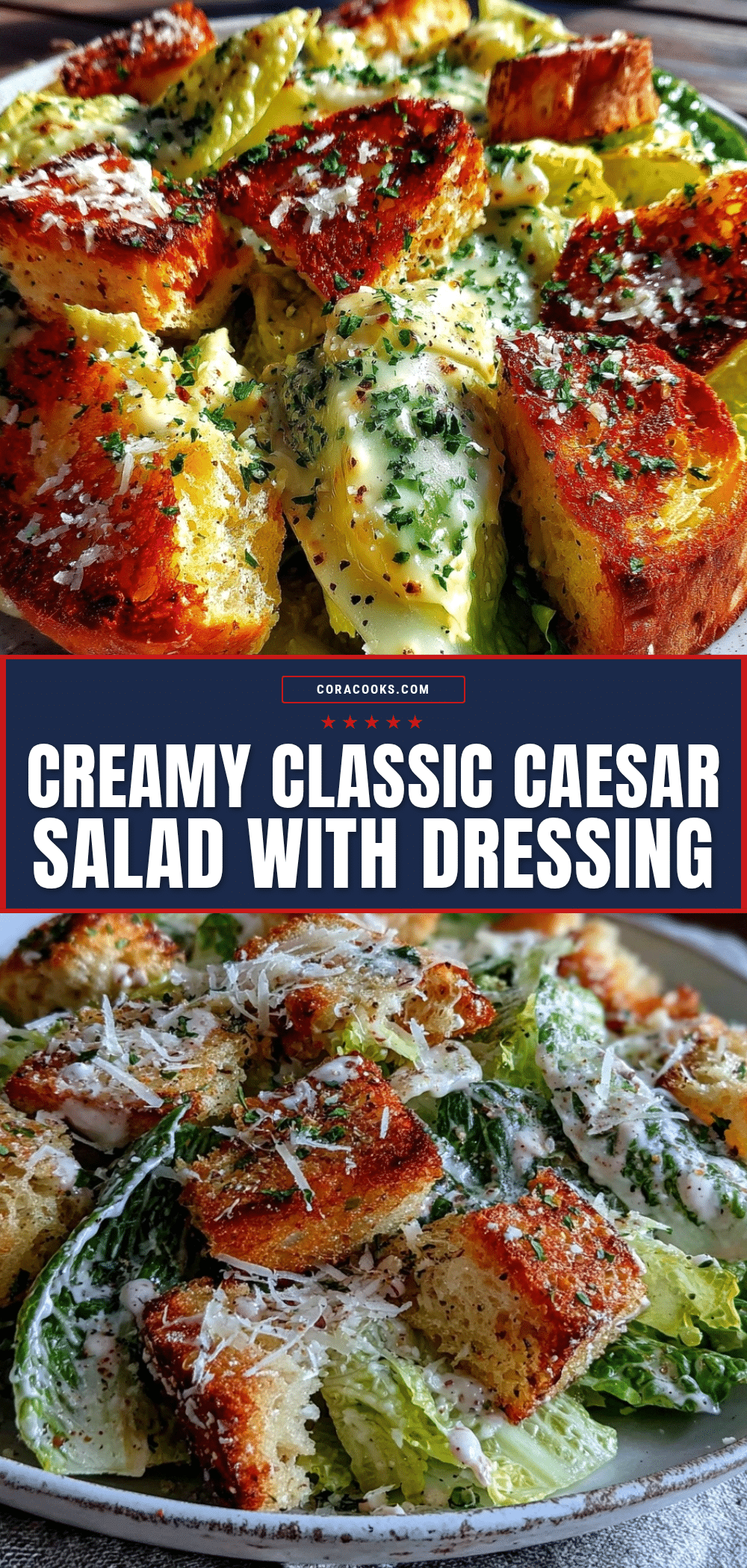creamy classic Caesar salad recipe