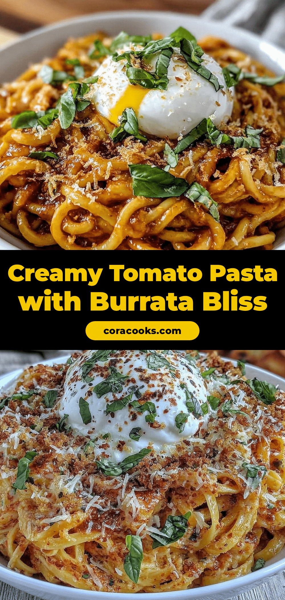 creamy fresh tomato pasta with burrata recipe