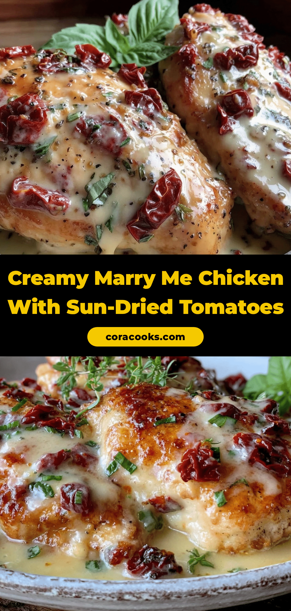 creamy marry me chicken recipe