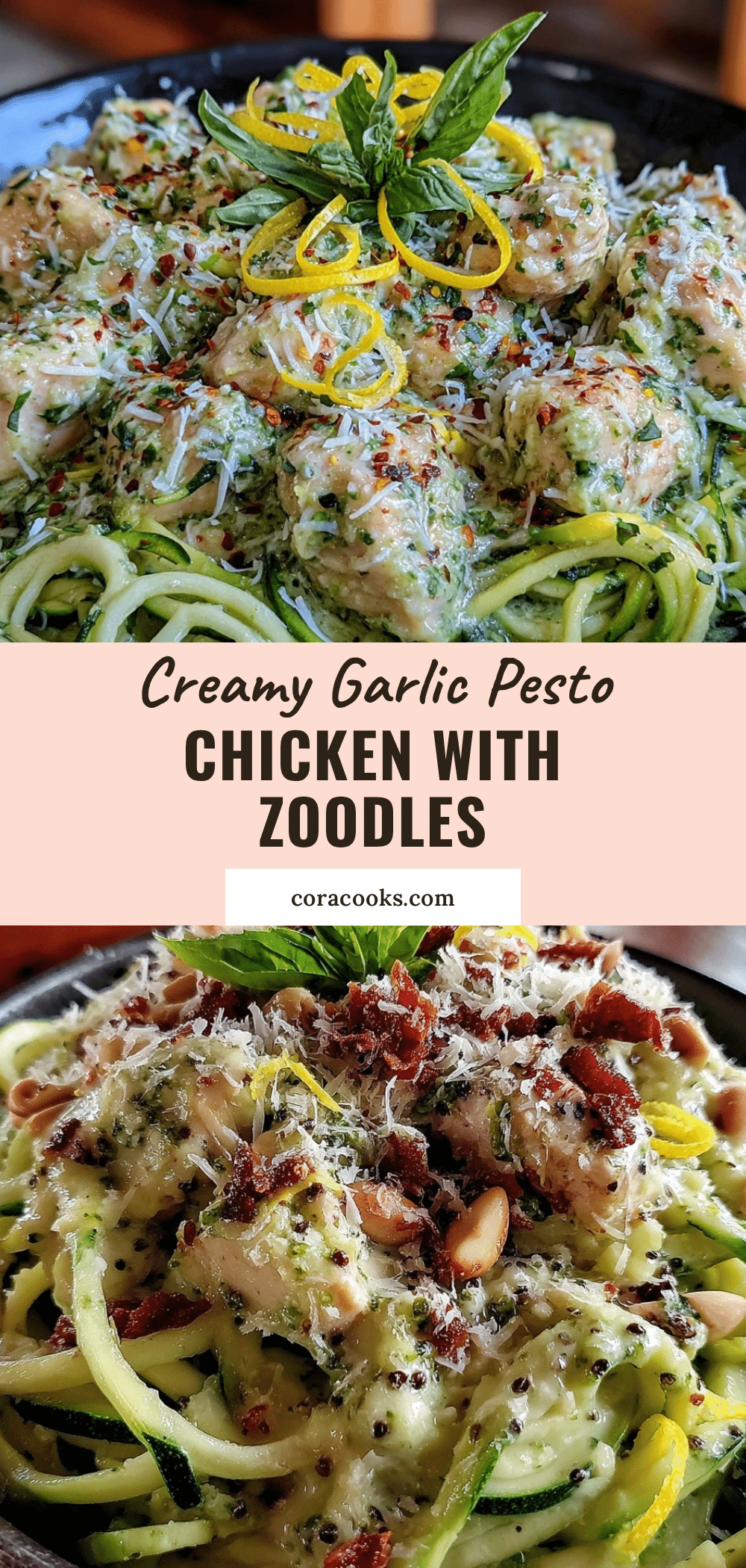 creamy pesto chicken recipe