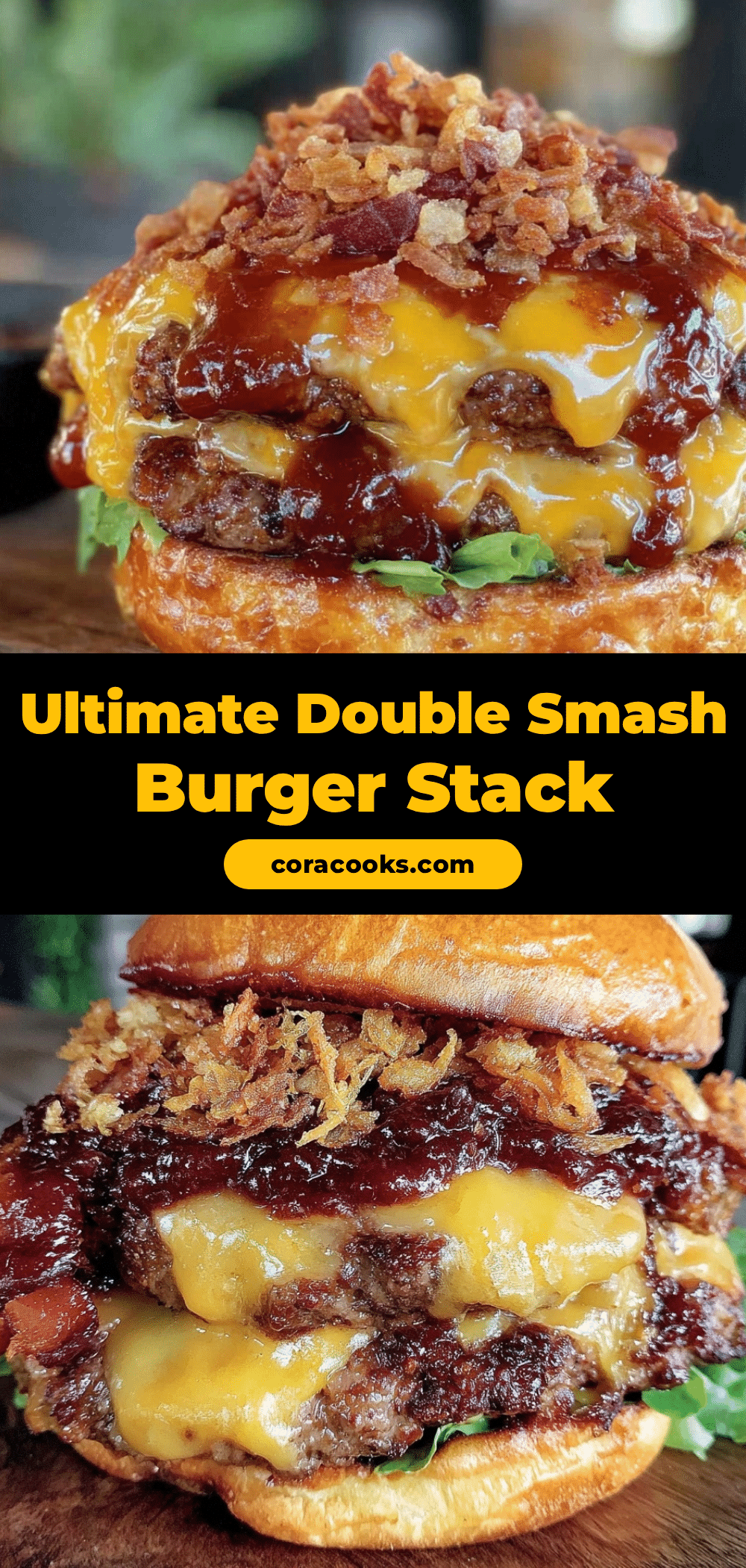 double smash burger stack recipe