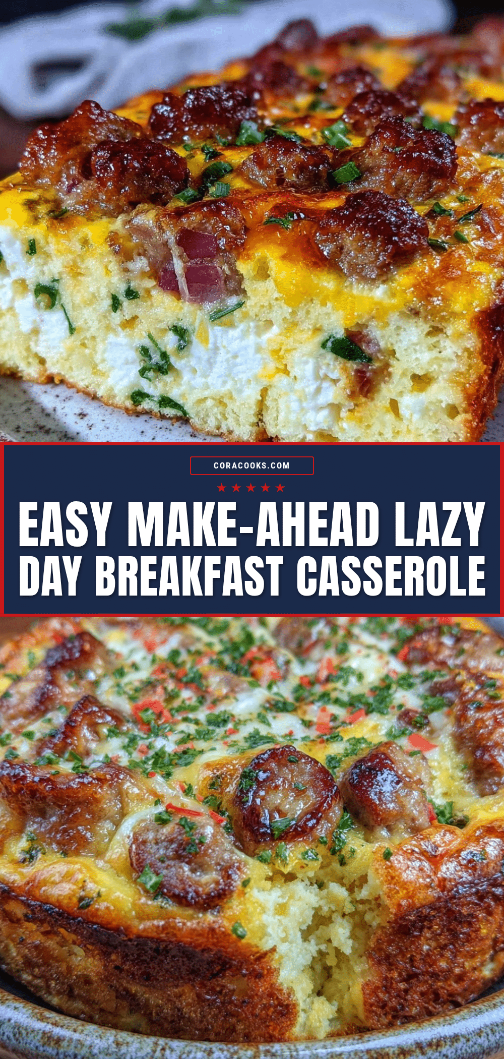 easy lazy day breakfast casserole recipe