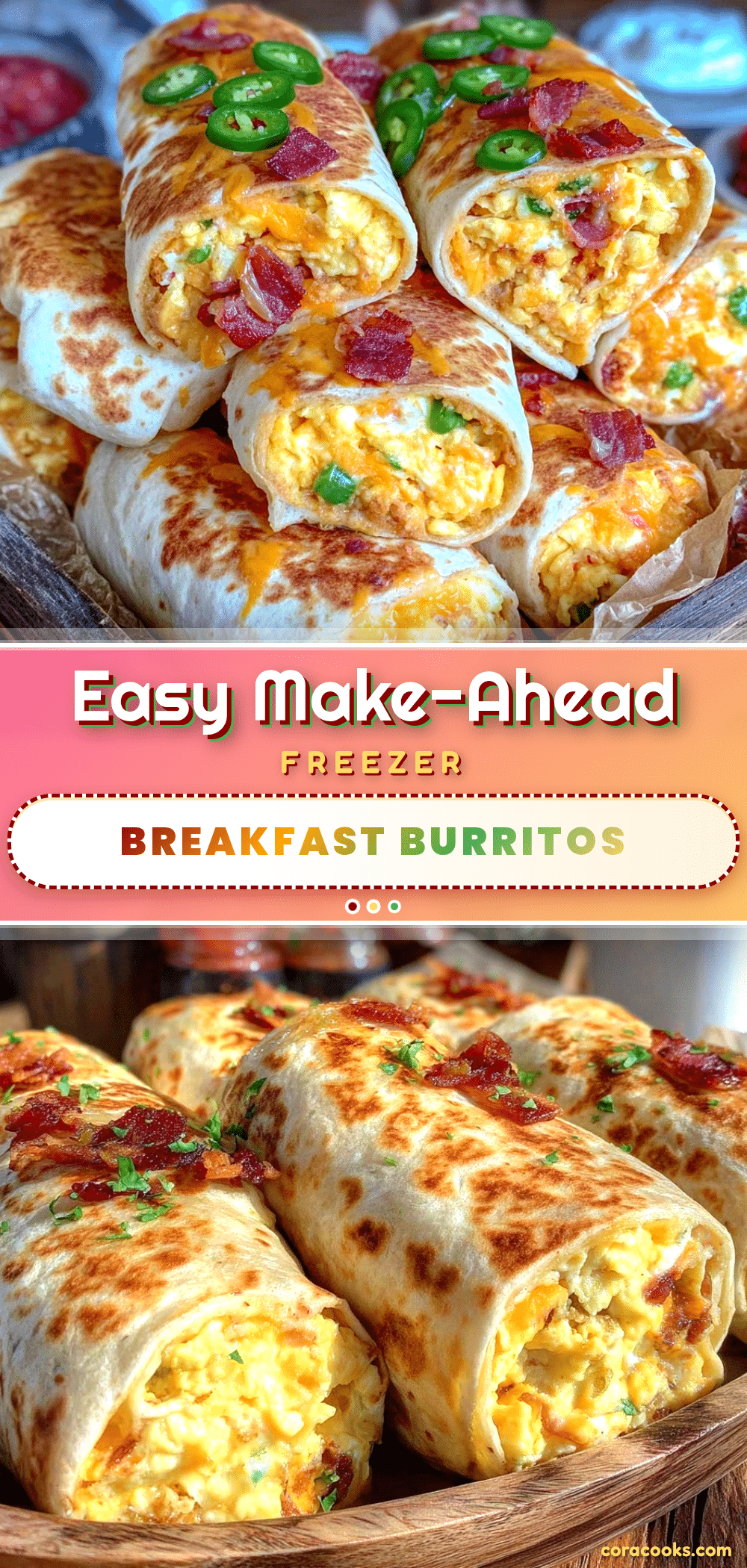 easy make-ahead freezer breakfast burritos recipe