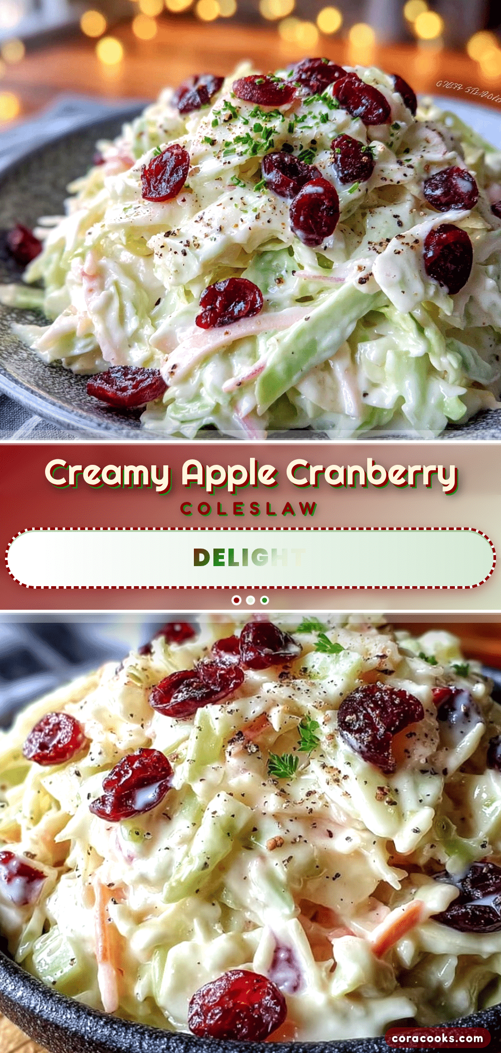 fresh creamy coleslaw recipe
