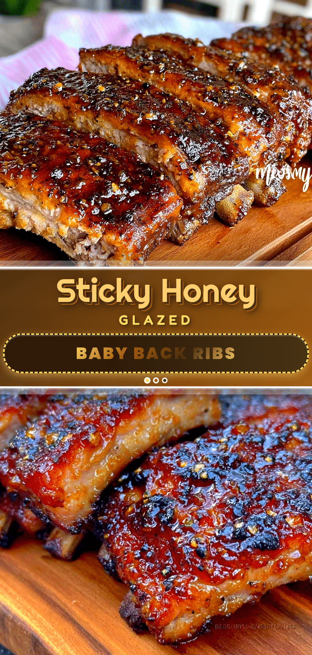 honey glazed baby back ribs recipe