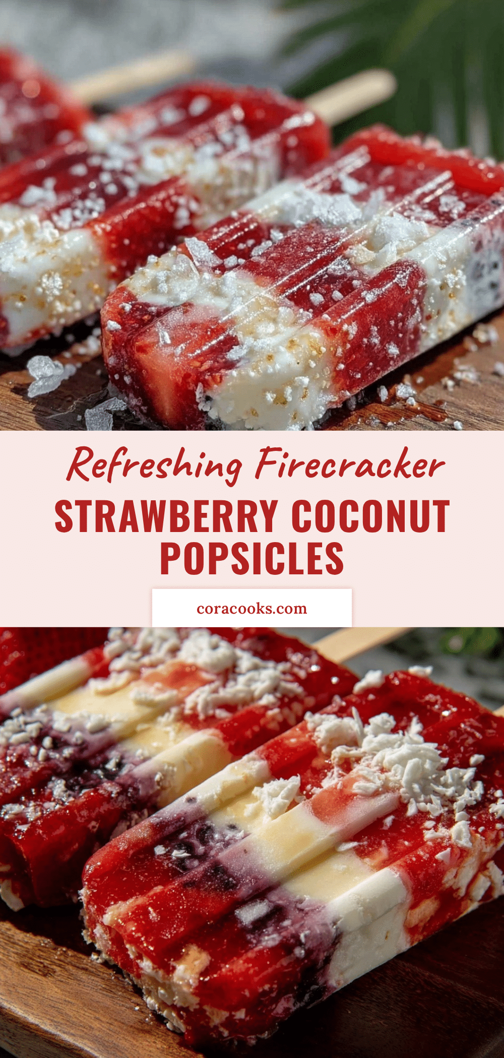 Refreshing Firecracker Popsicles recipe