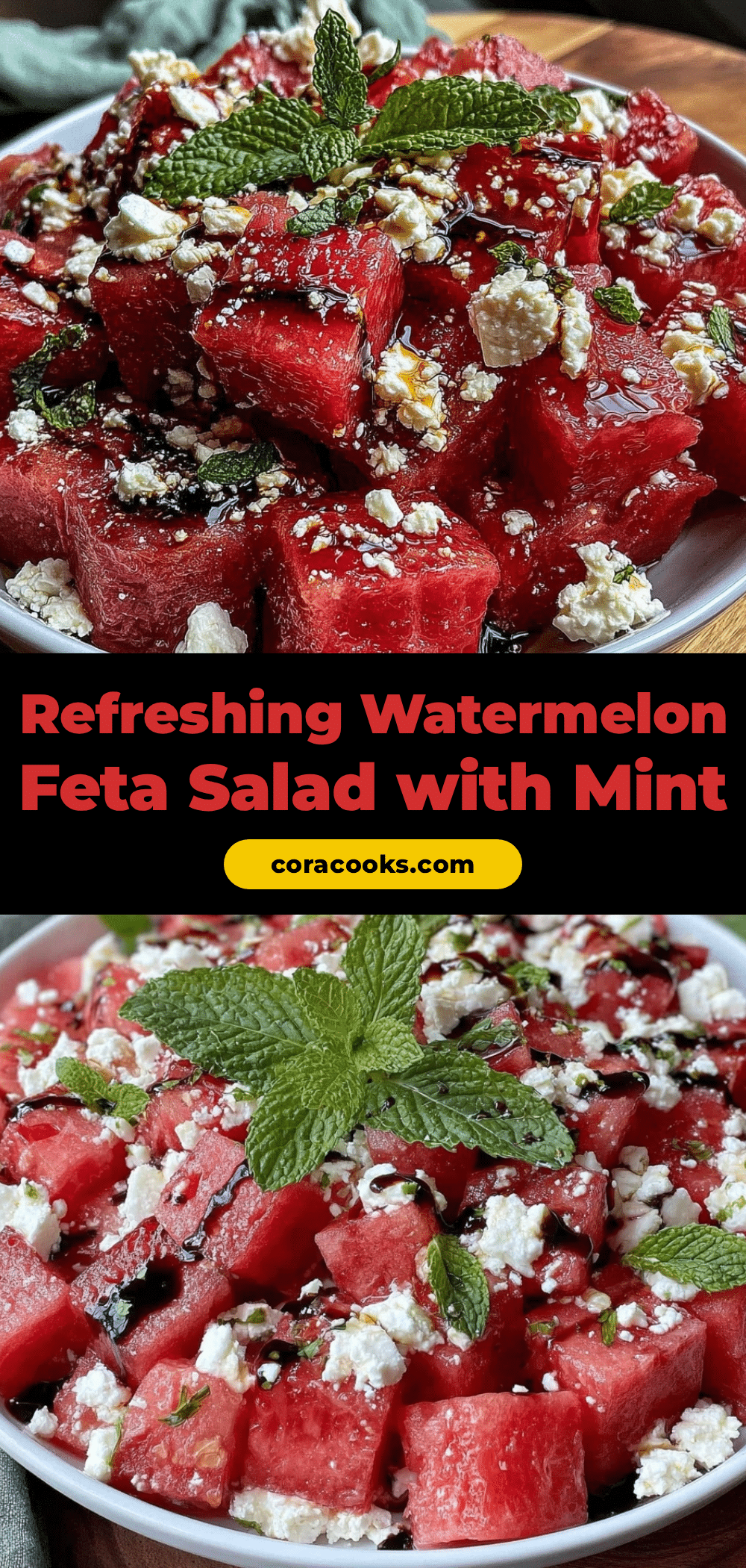 watermelon feta salad recipe