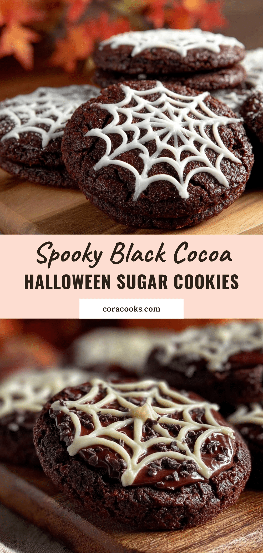 black cocoa halloween sugar cookies recipe