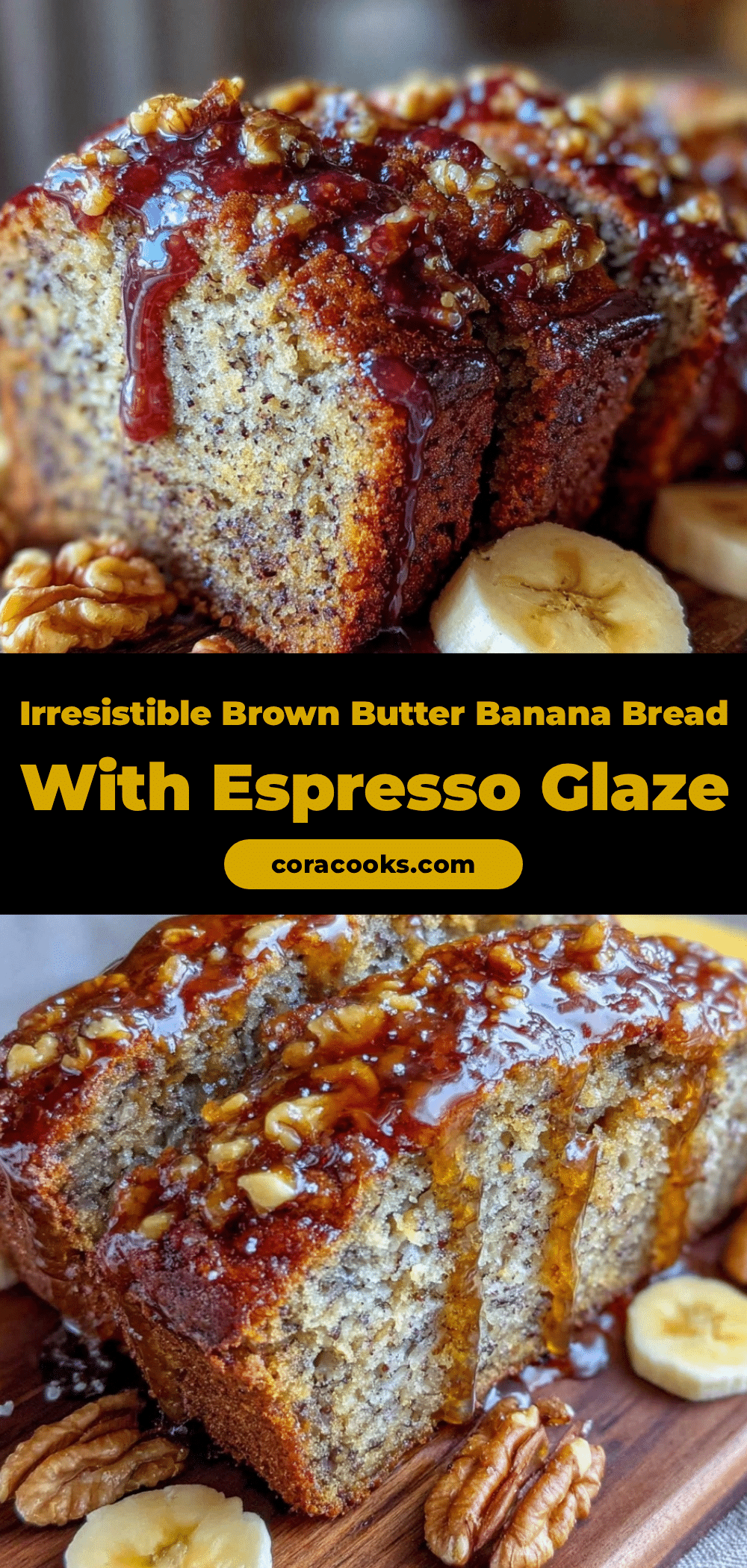 brown butter banana bread recipe