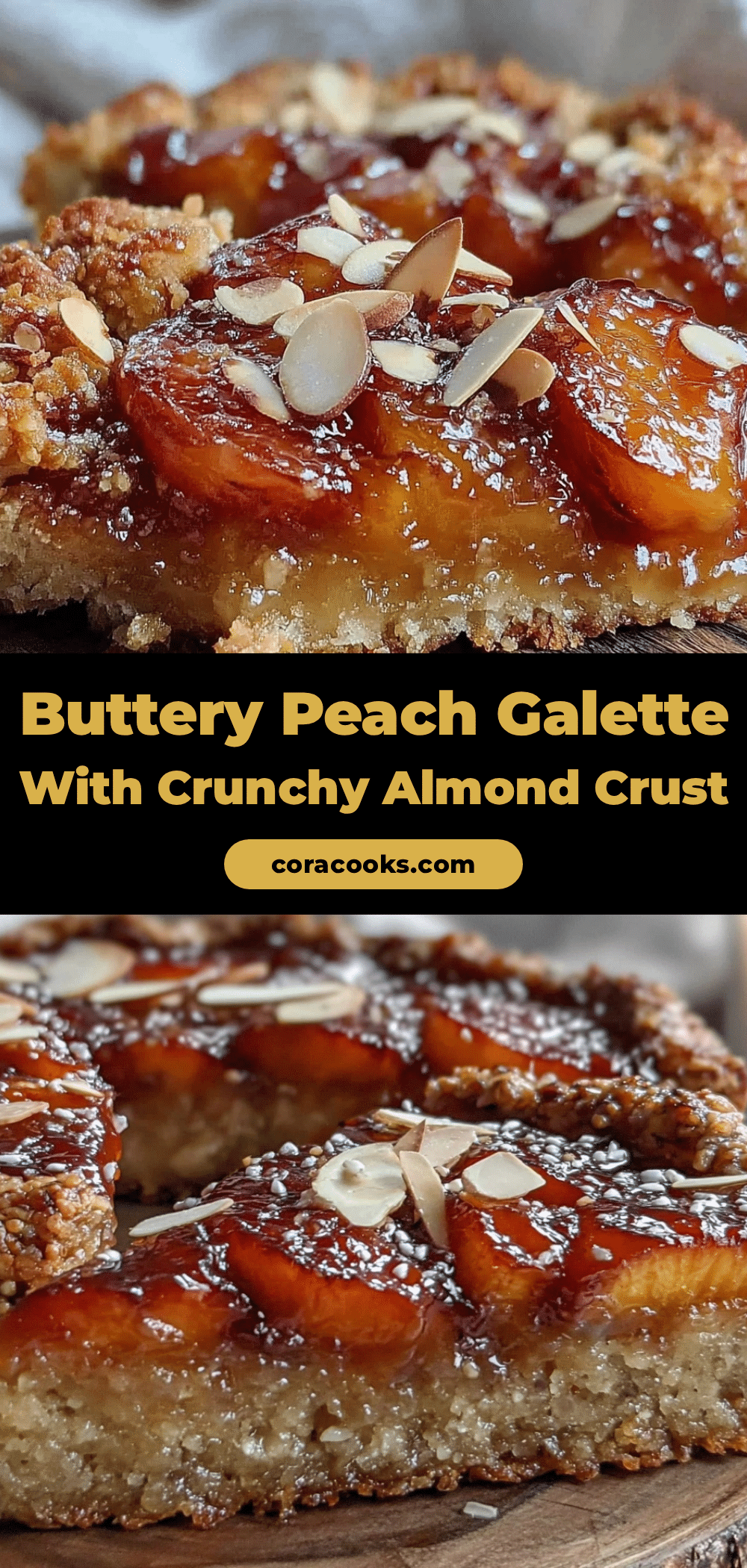 brown butter peach galette recipe