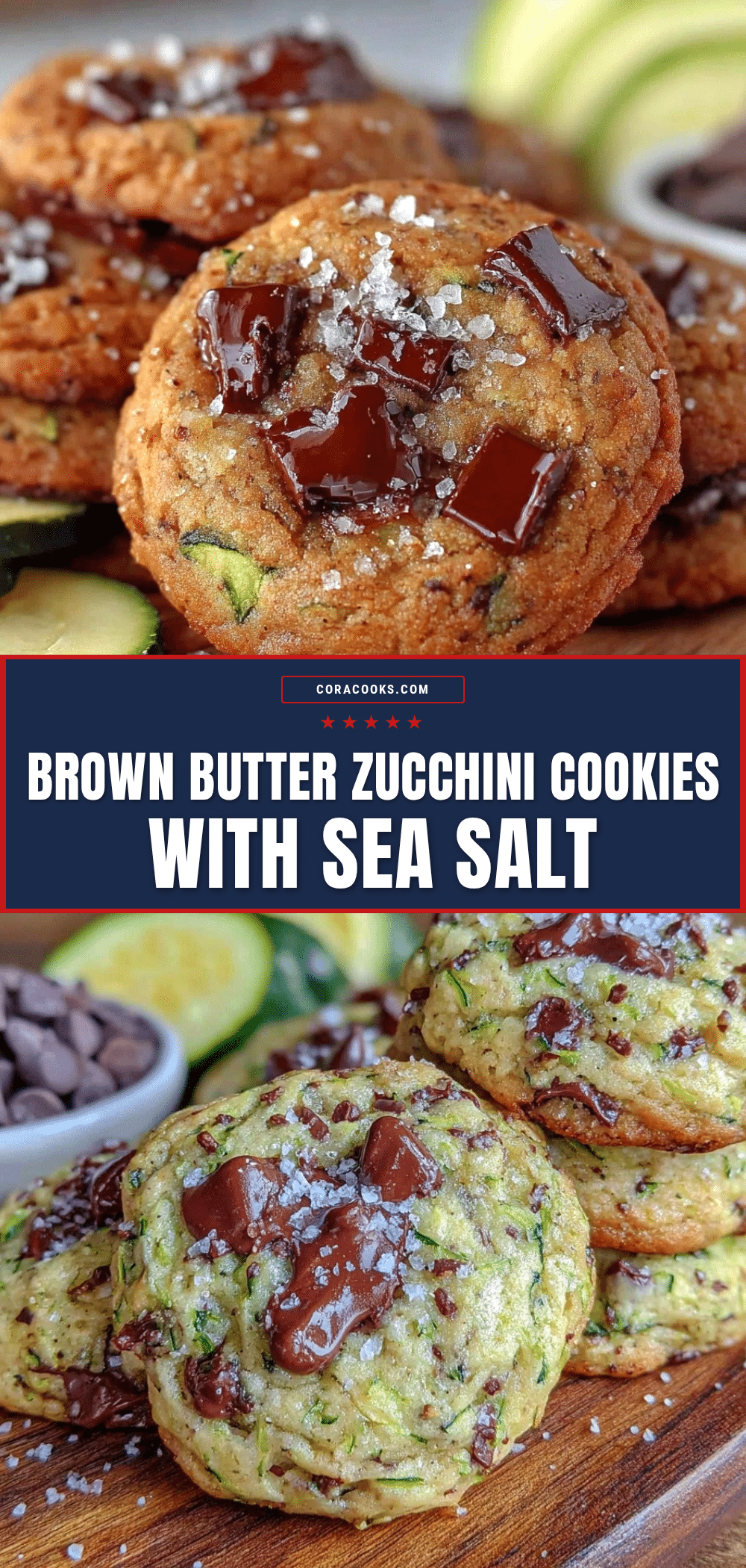 brown butter zucchini cookies recipe