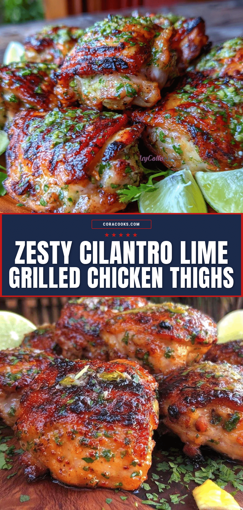 cilantro lime grilled chicken thighs recipe