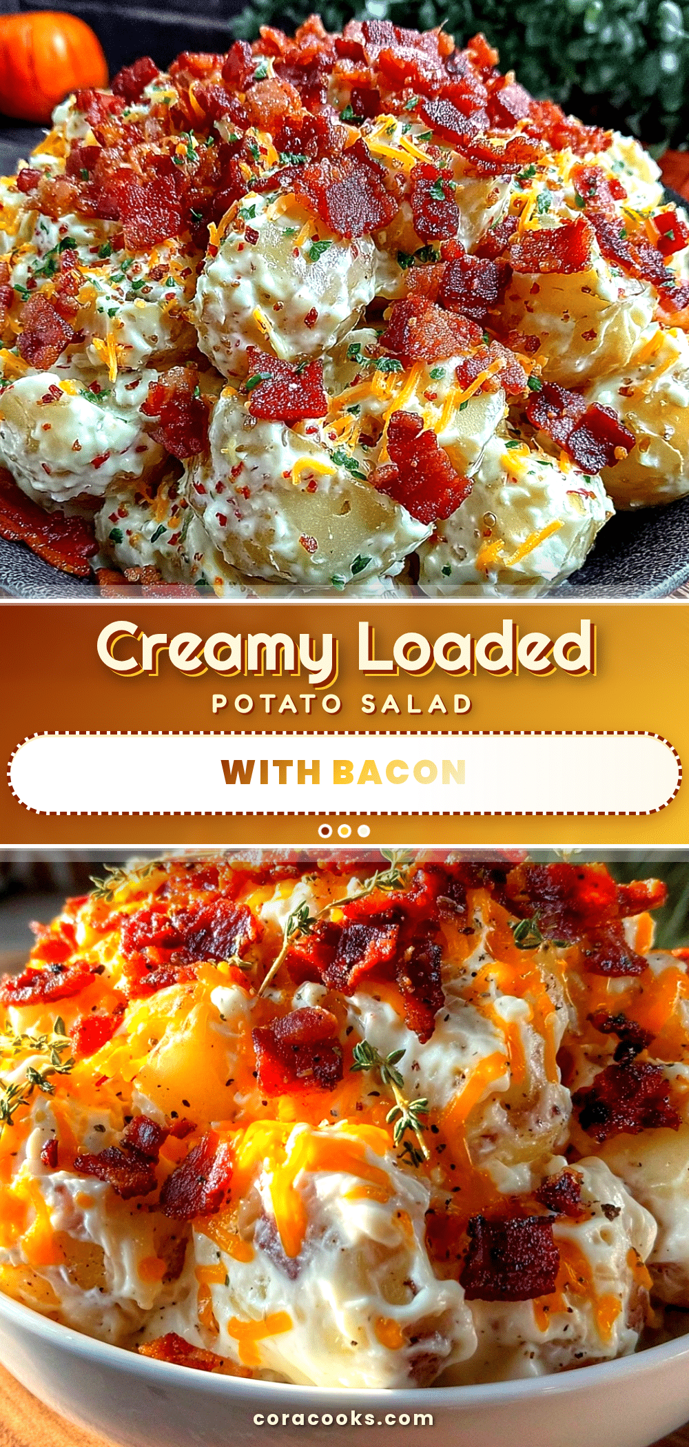 creamy loaded potato salad recipe