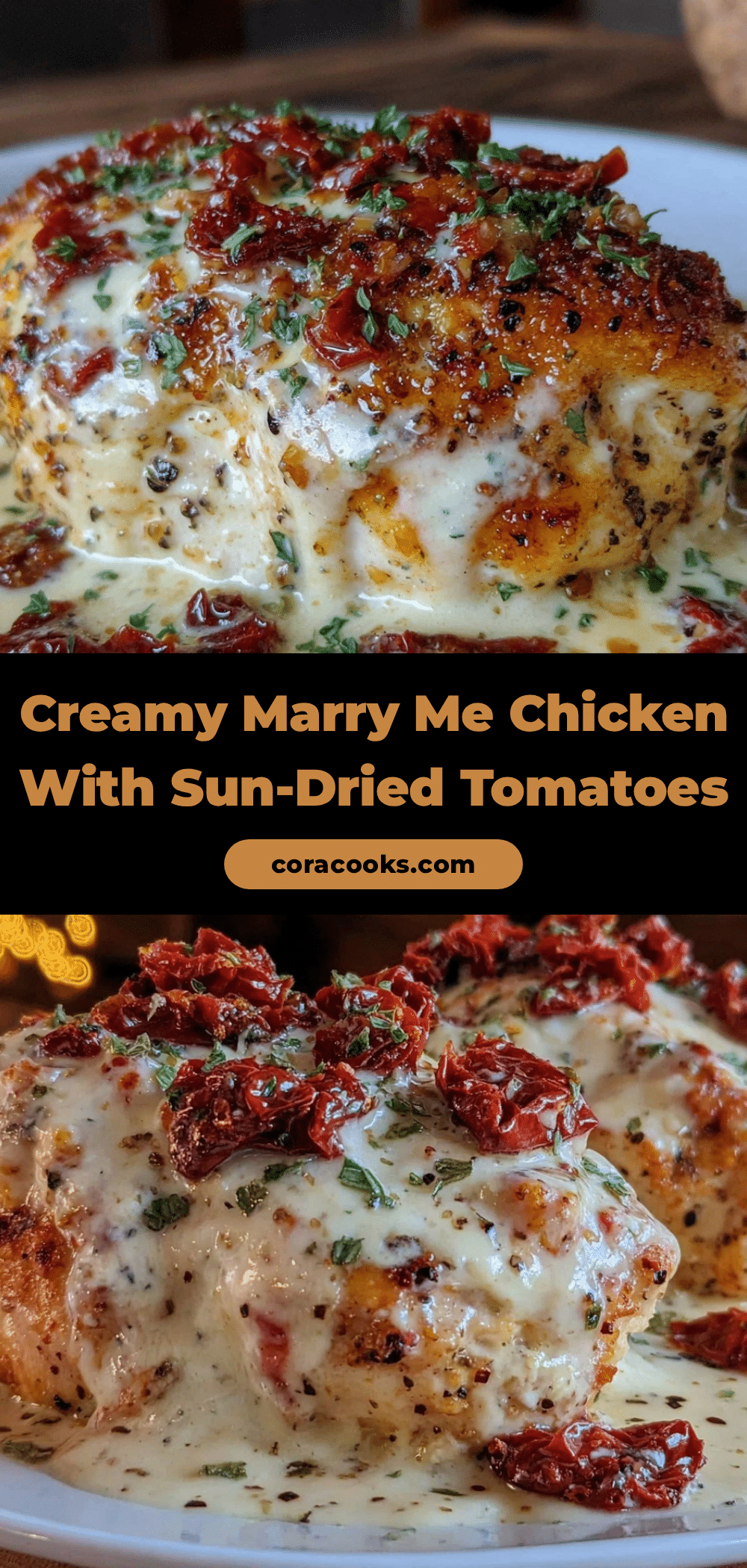 creamy marry me chicken recipe