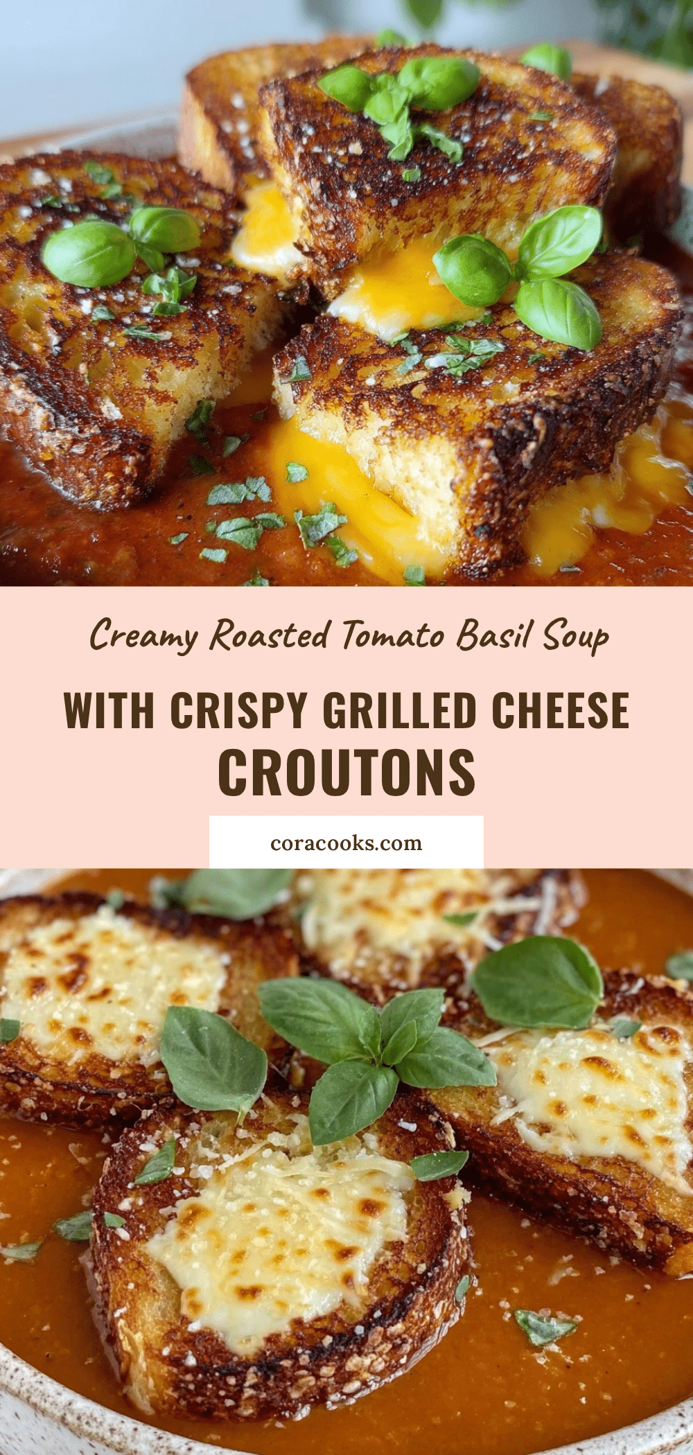 creamy roasted tomato basil soup recipe