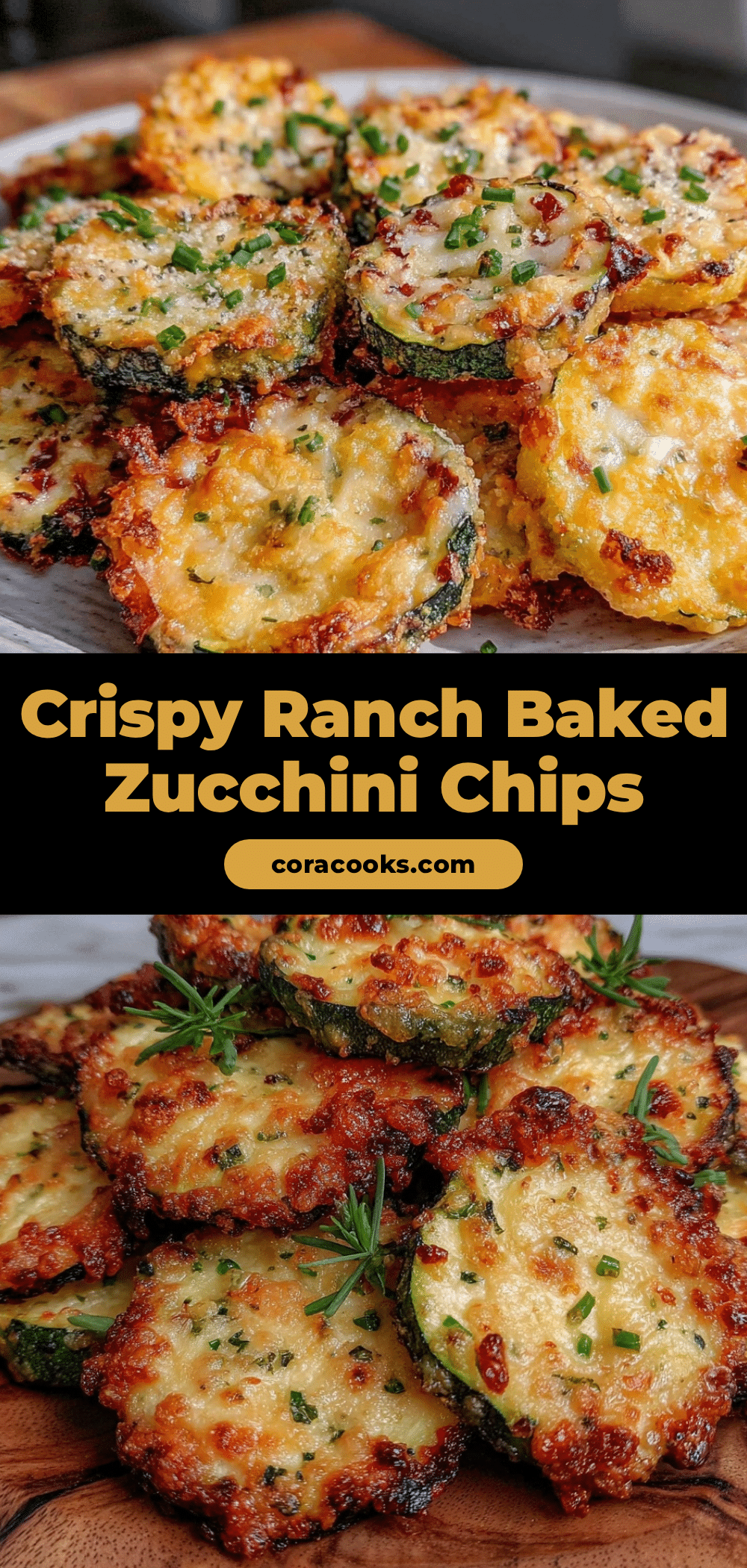 crispy ranch baked zucchini chips recipe