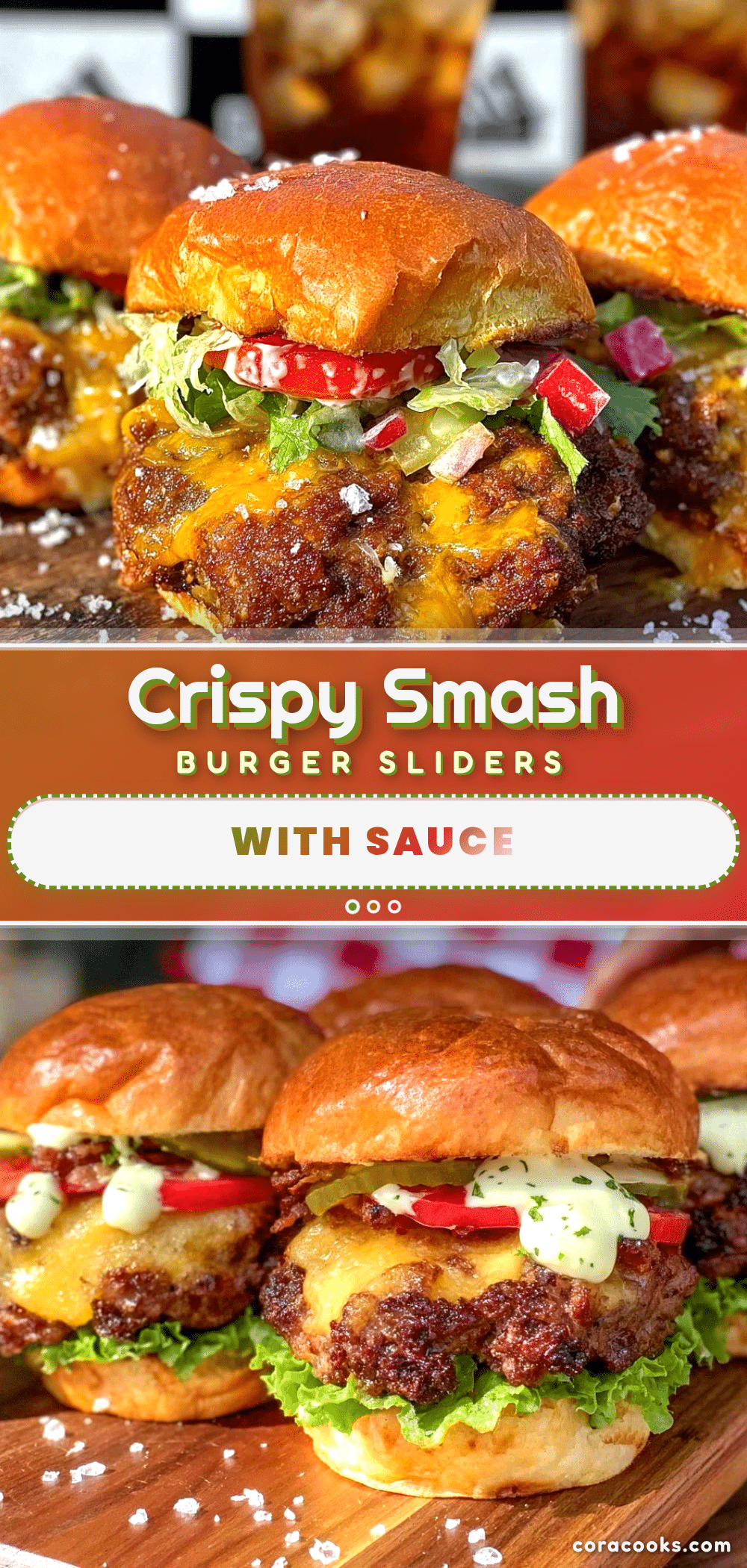 crispy smash burger sliders recipe