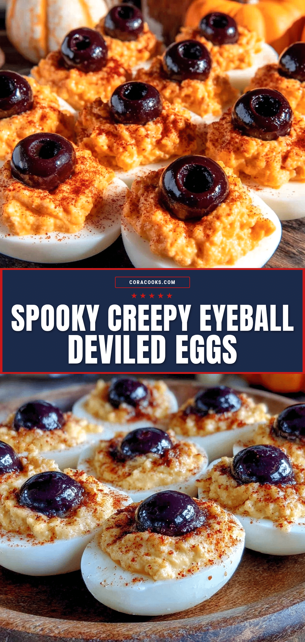 eyeball deviled eggs recipe
