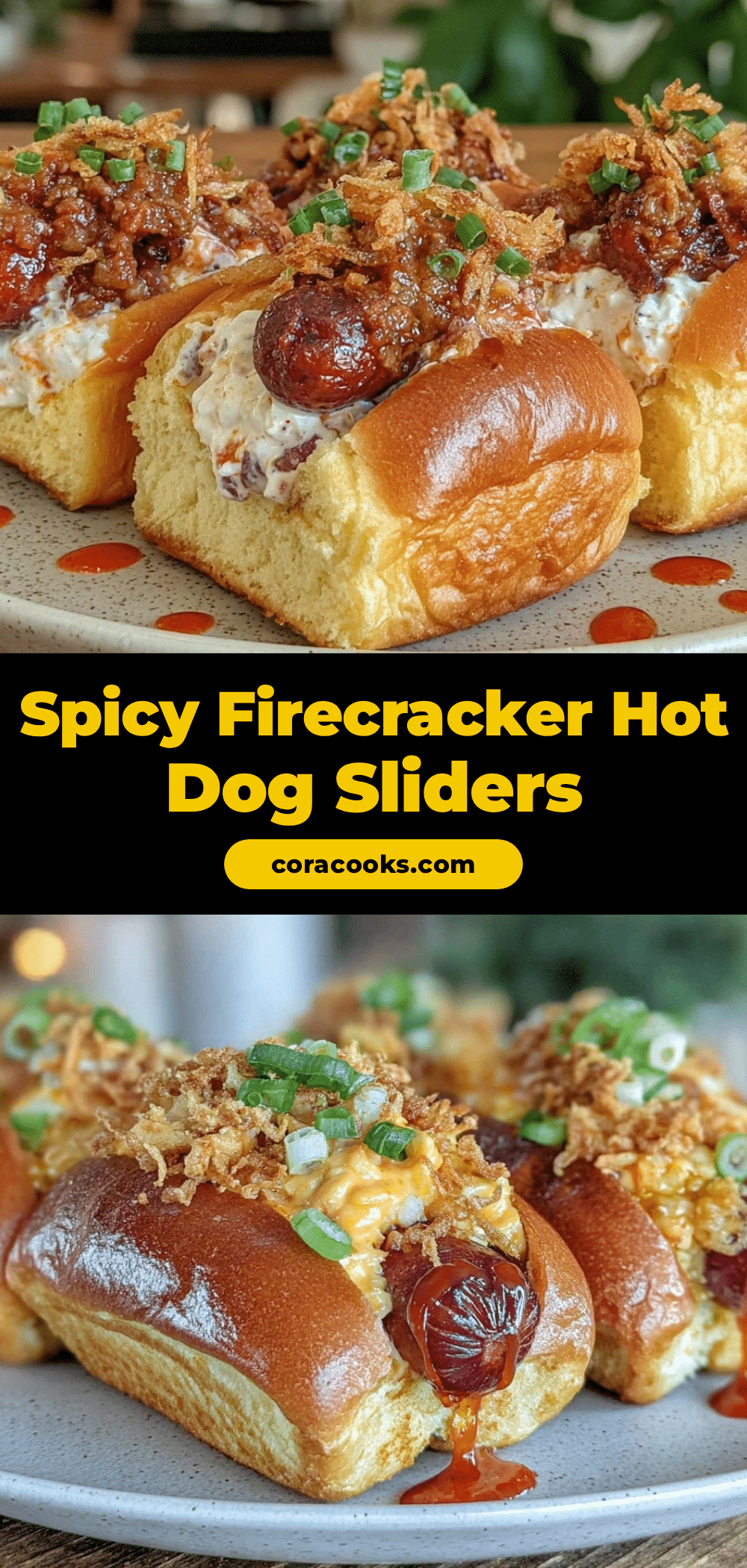firecracker hot dog sliders recipe