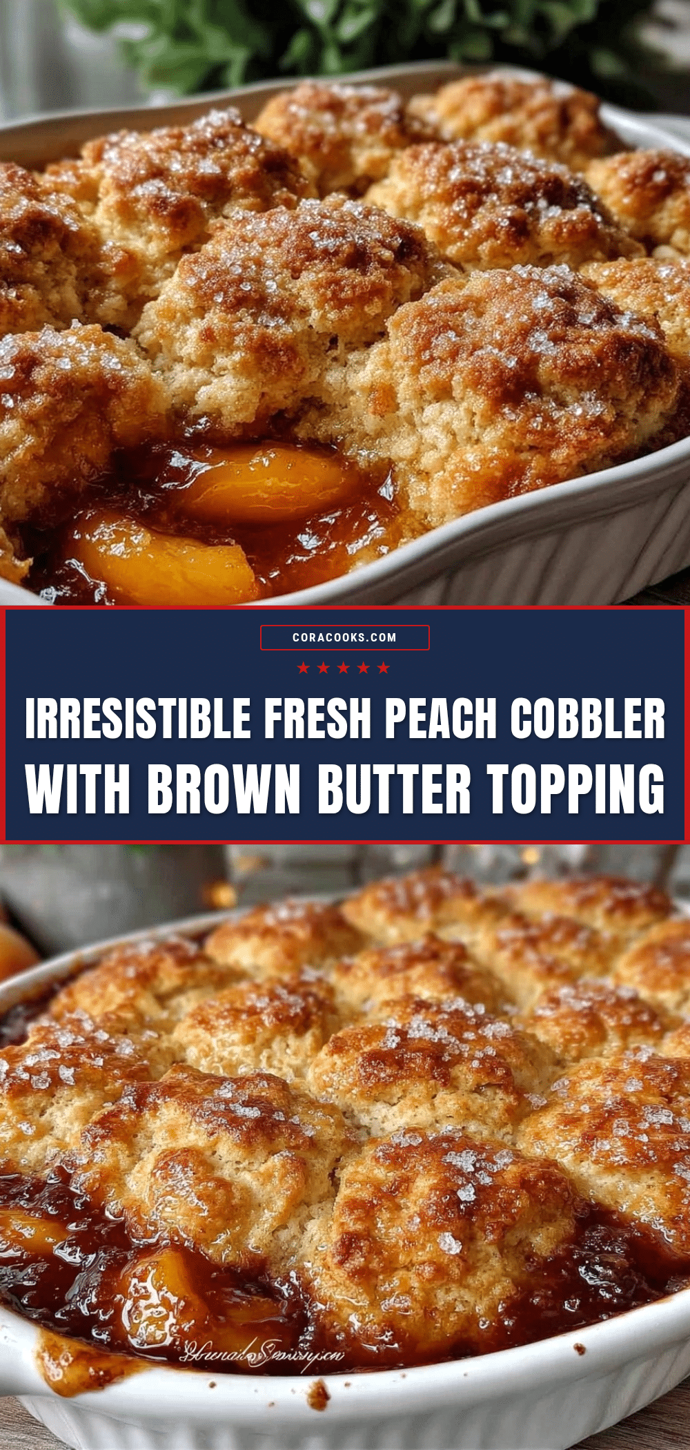 fresh peach cobbler recipe