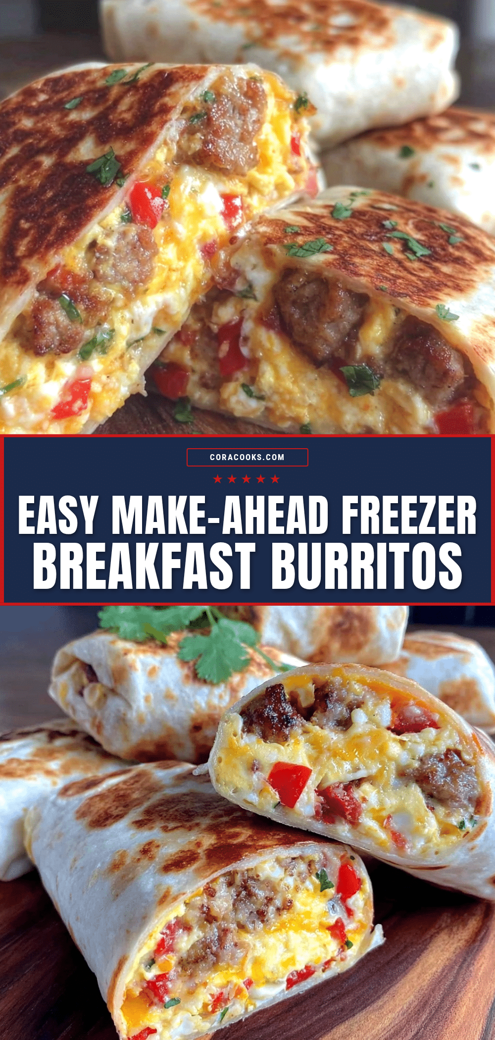 make-ahead freezer breakfast burritos recipe