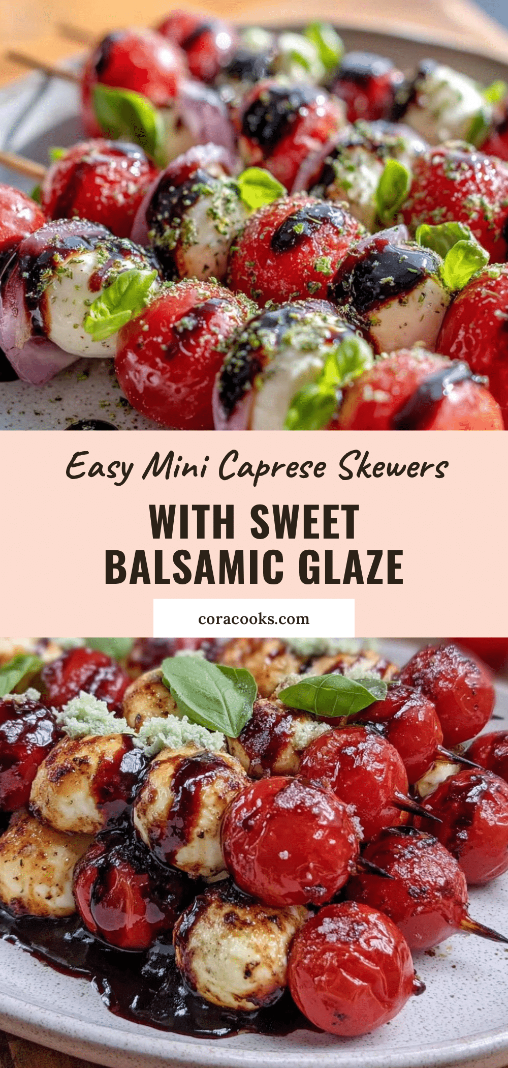 mini caprese skewers recipe