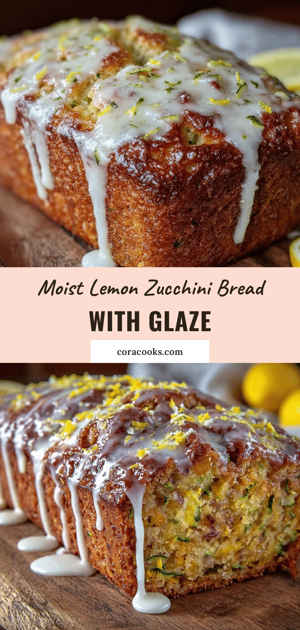 moist lemon zucchini bread recipe