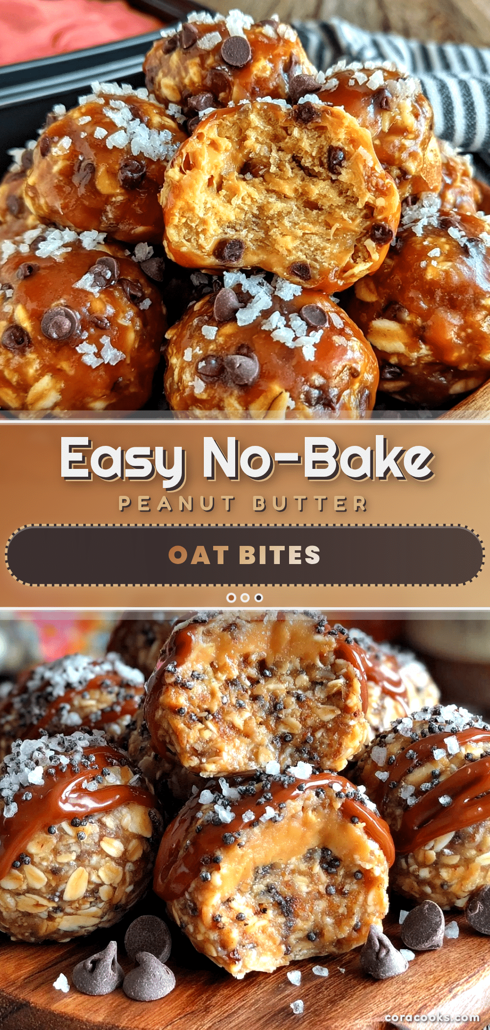 no-bake peanut butter oat energy bites recipe
