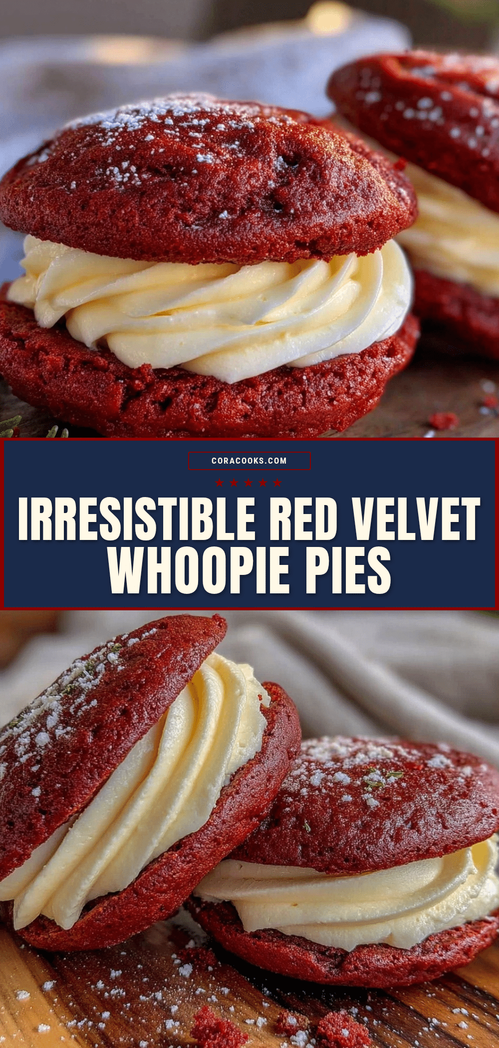 red velvet whoopie pies recipe