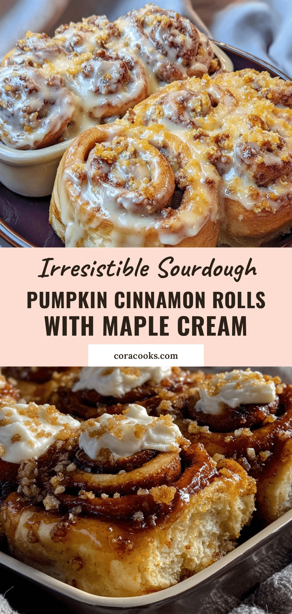 sourdough pumpkin cinnamon rolls recipe