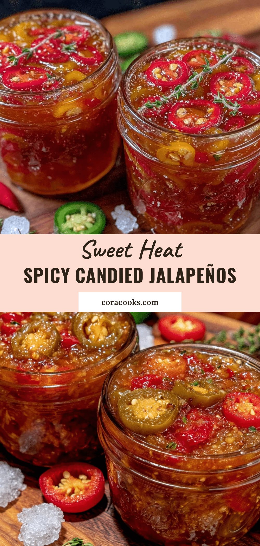 spicy candied jalapeños recipe