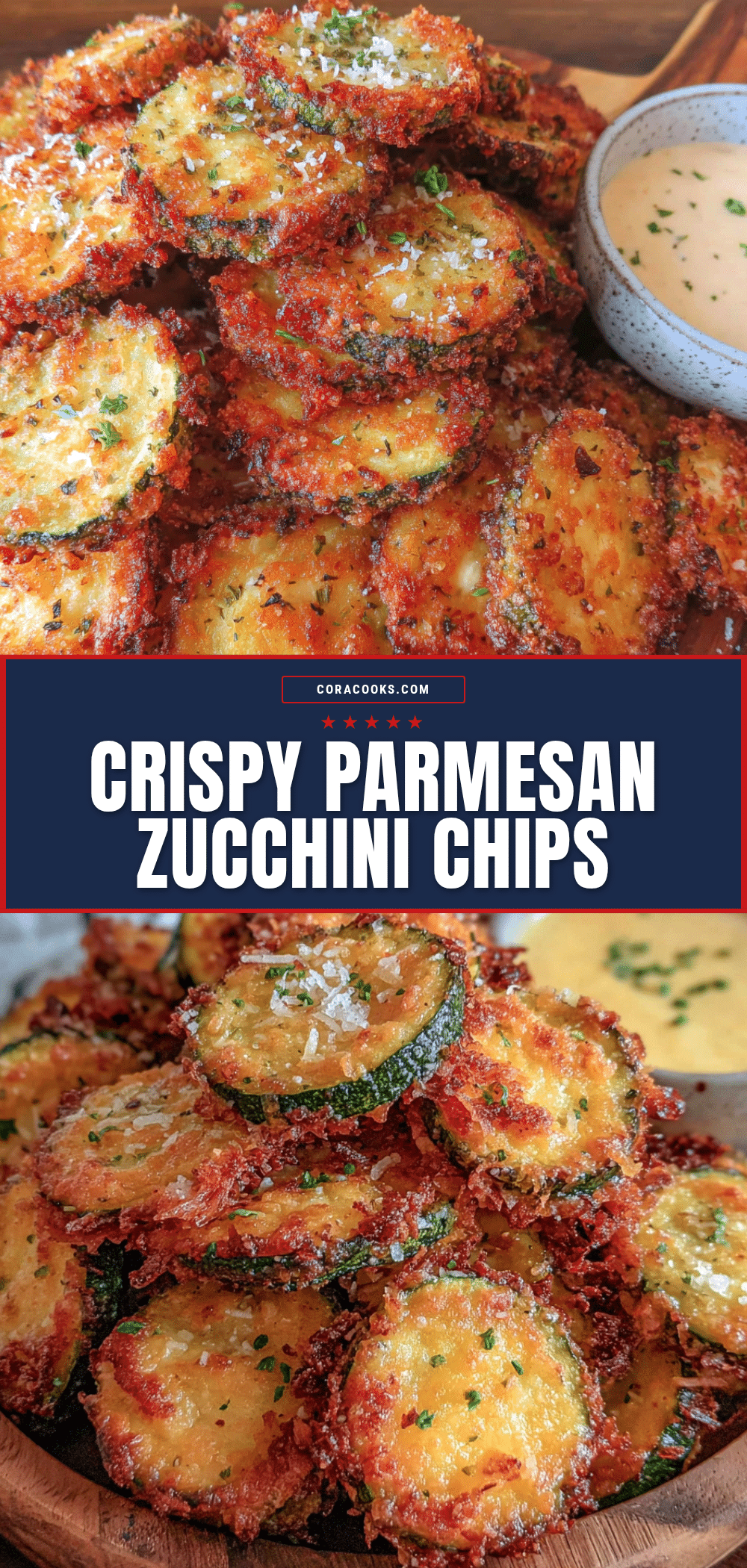 air fryer parmesan zucchini chips recipe