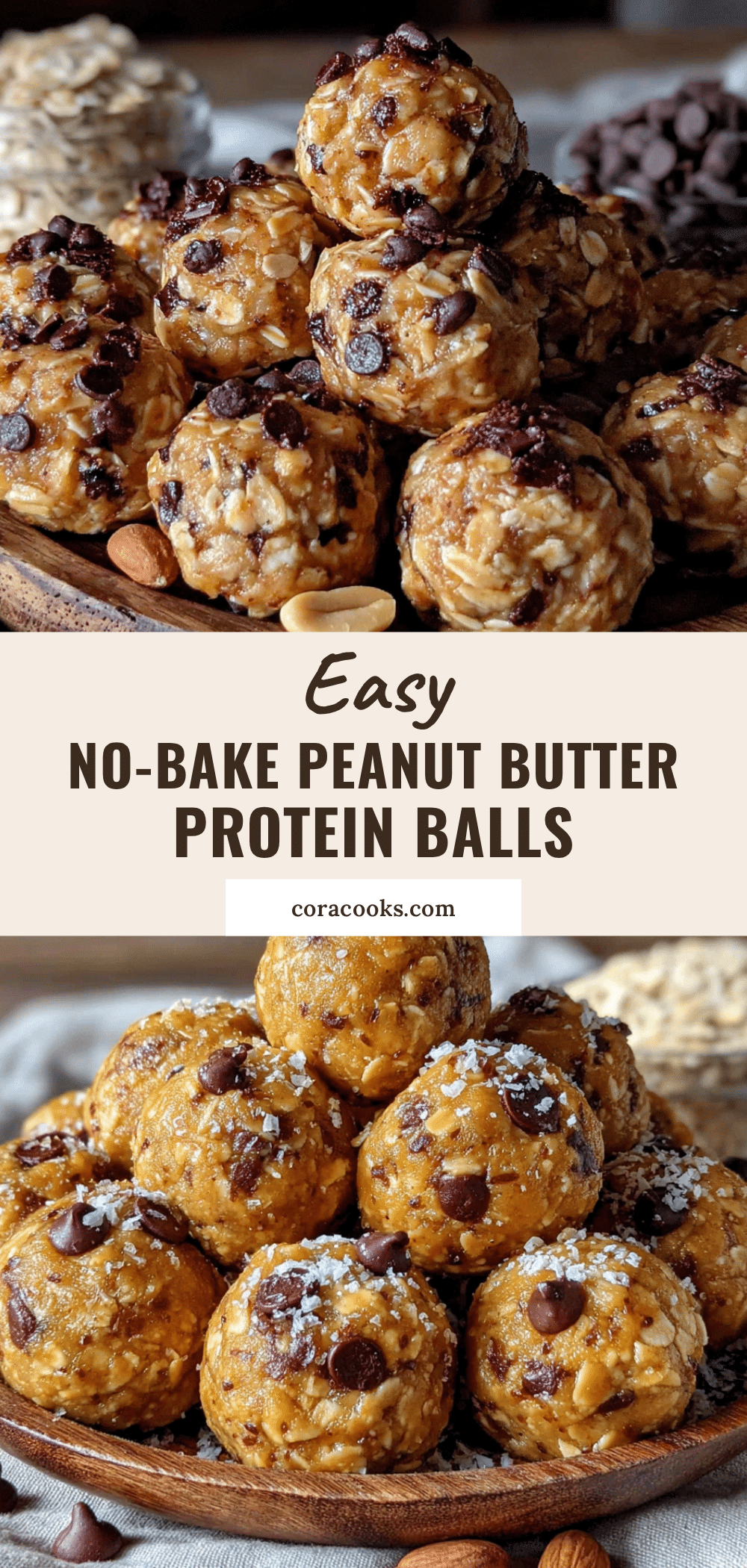 no-bake peanut butter protein balls recipe