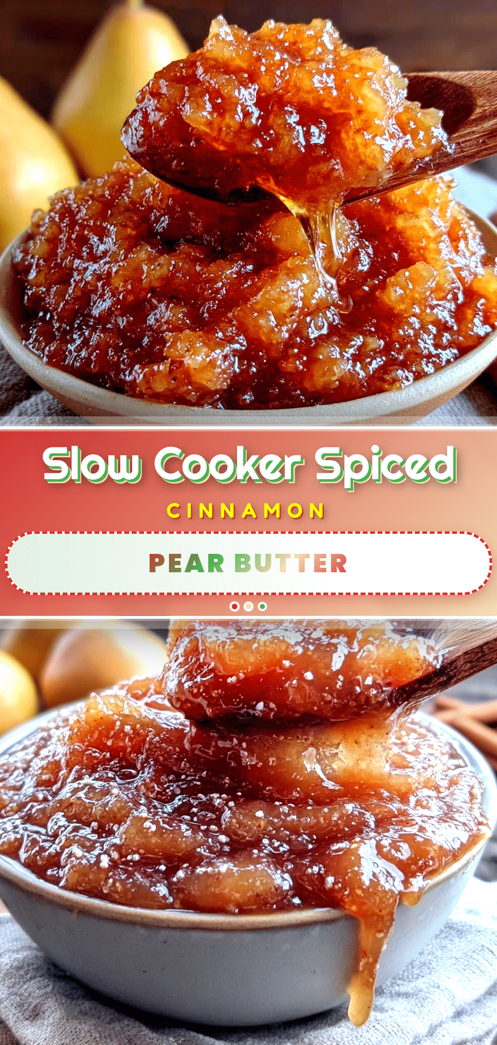 pear butter recipe