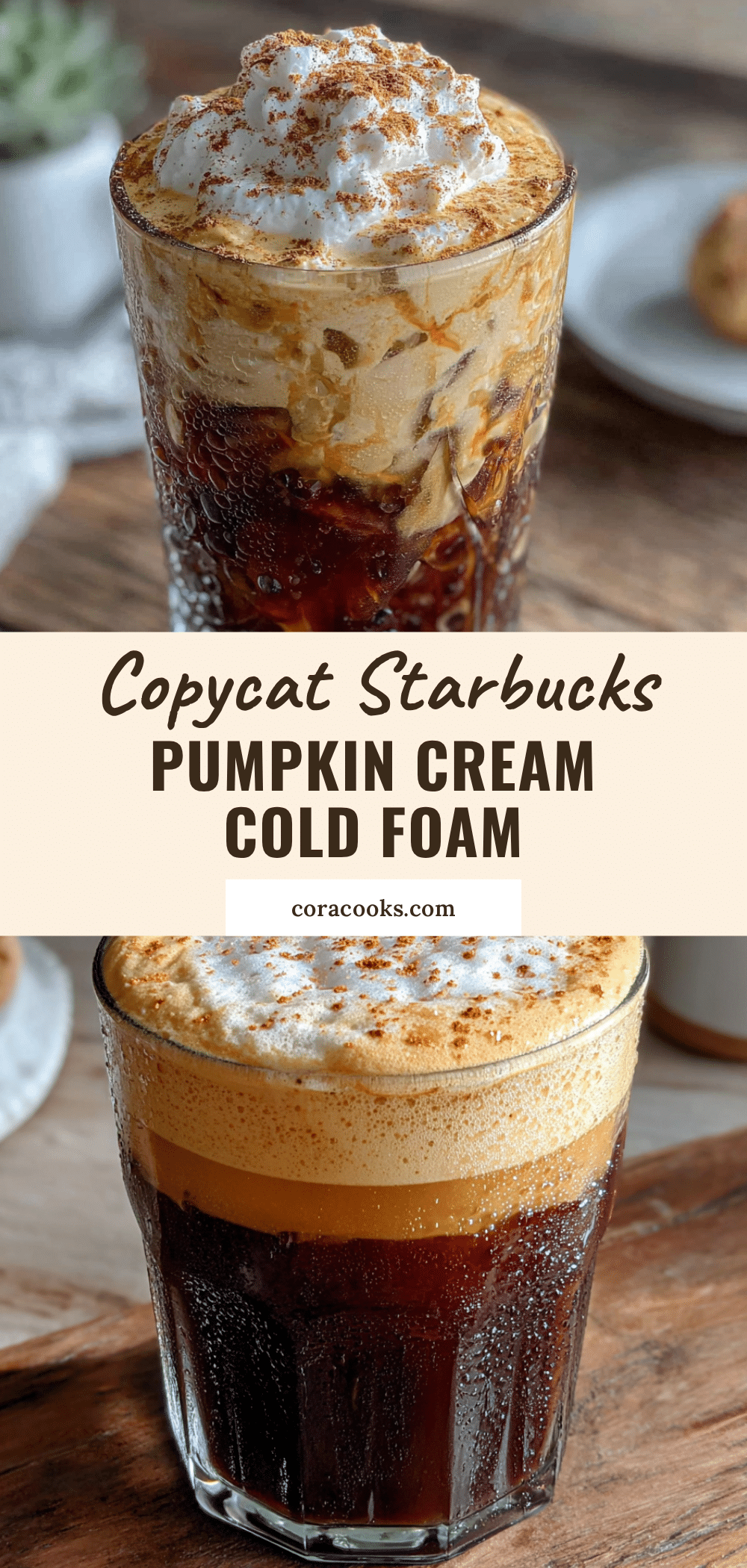 pumpkin cream cold foam recipe recipe