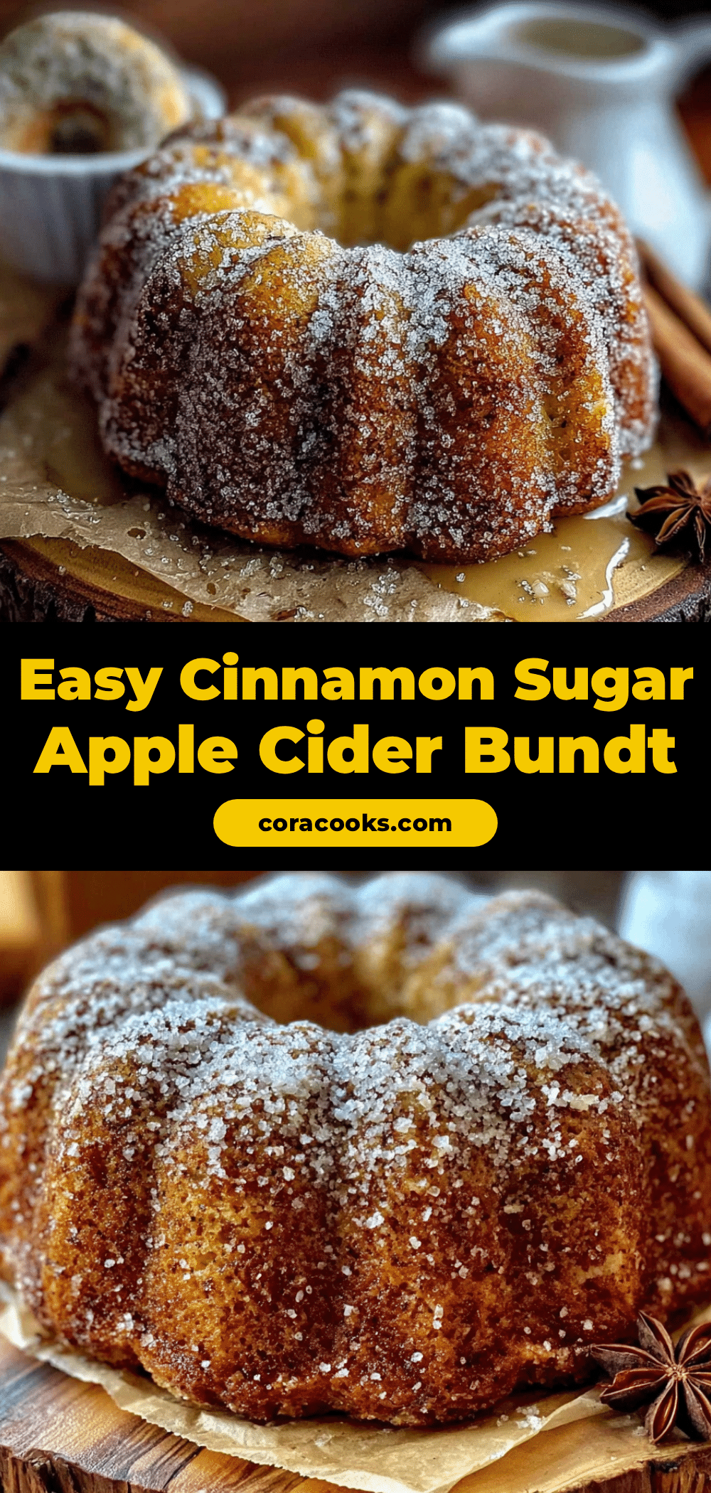 apple cider donut bundt cake recipe