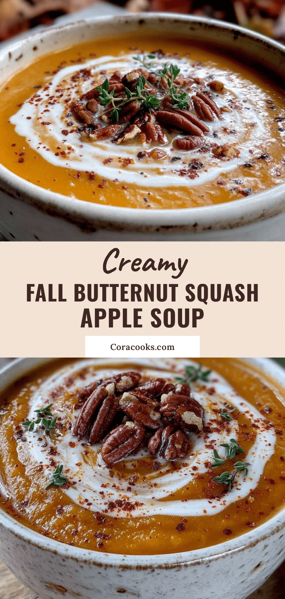 butternut squash and apple soup recipe