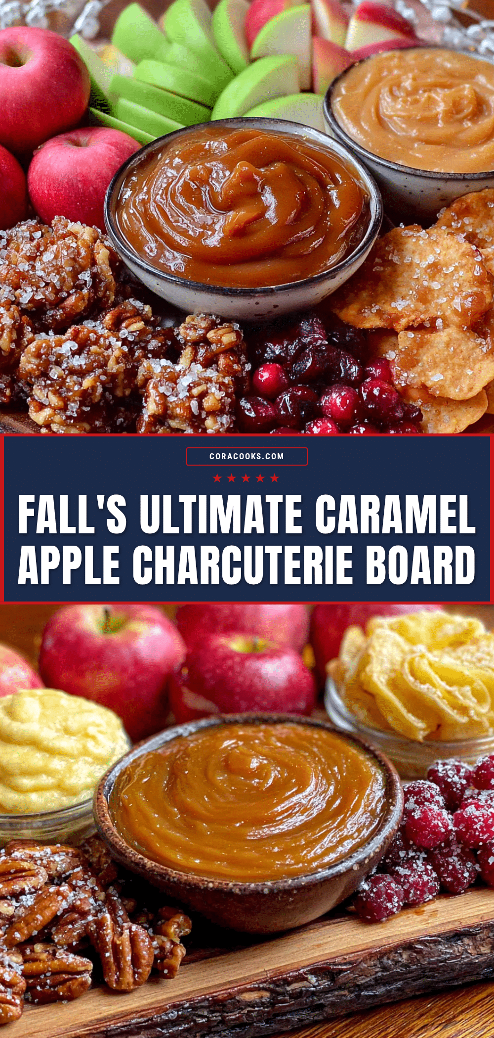 caramel apple charcuterie board recipe