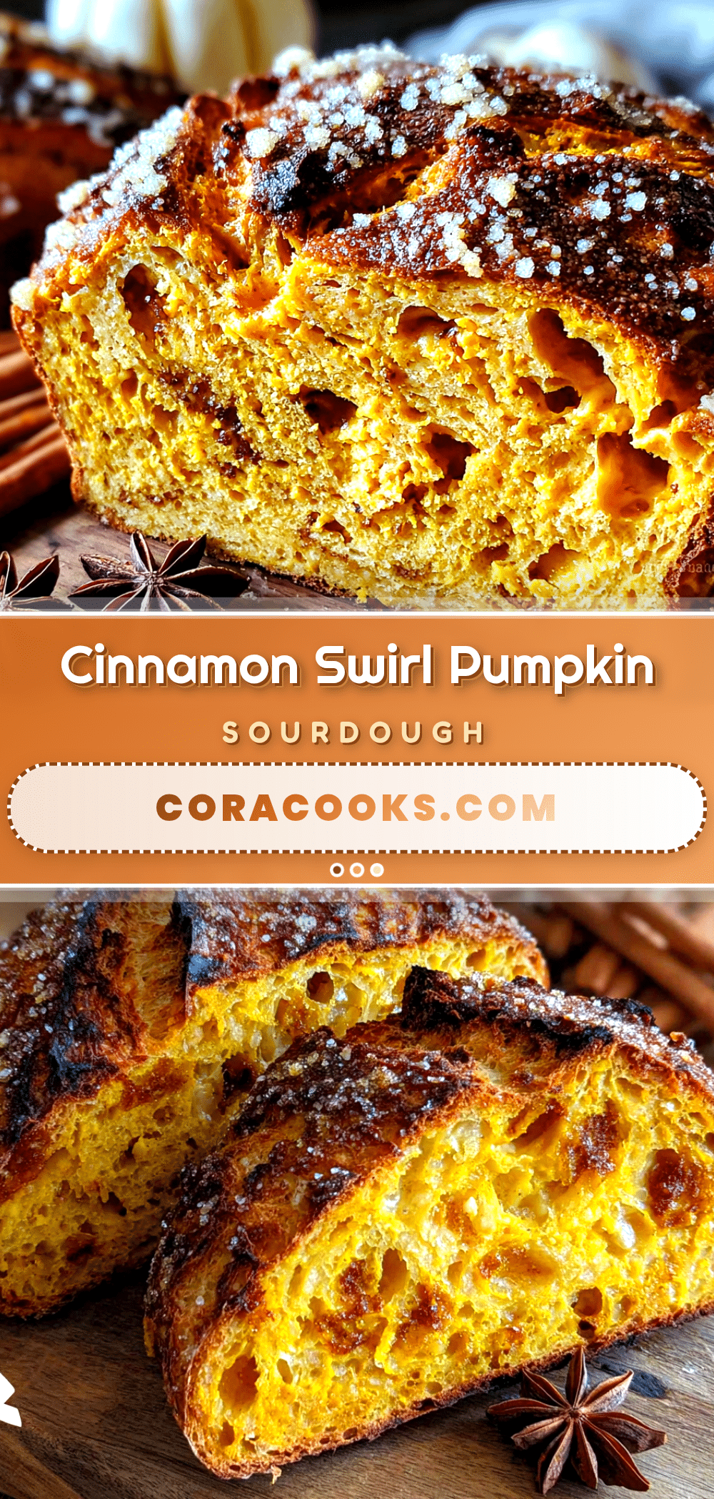 cinnamon sugar pumpkin sourdough recipe