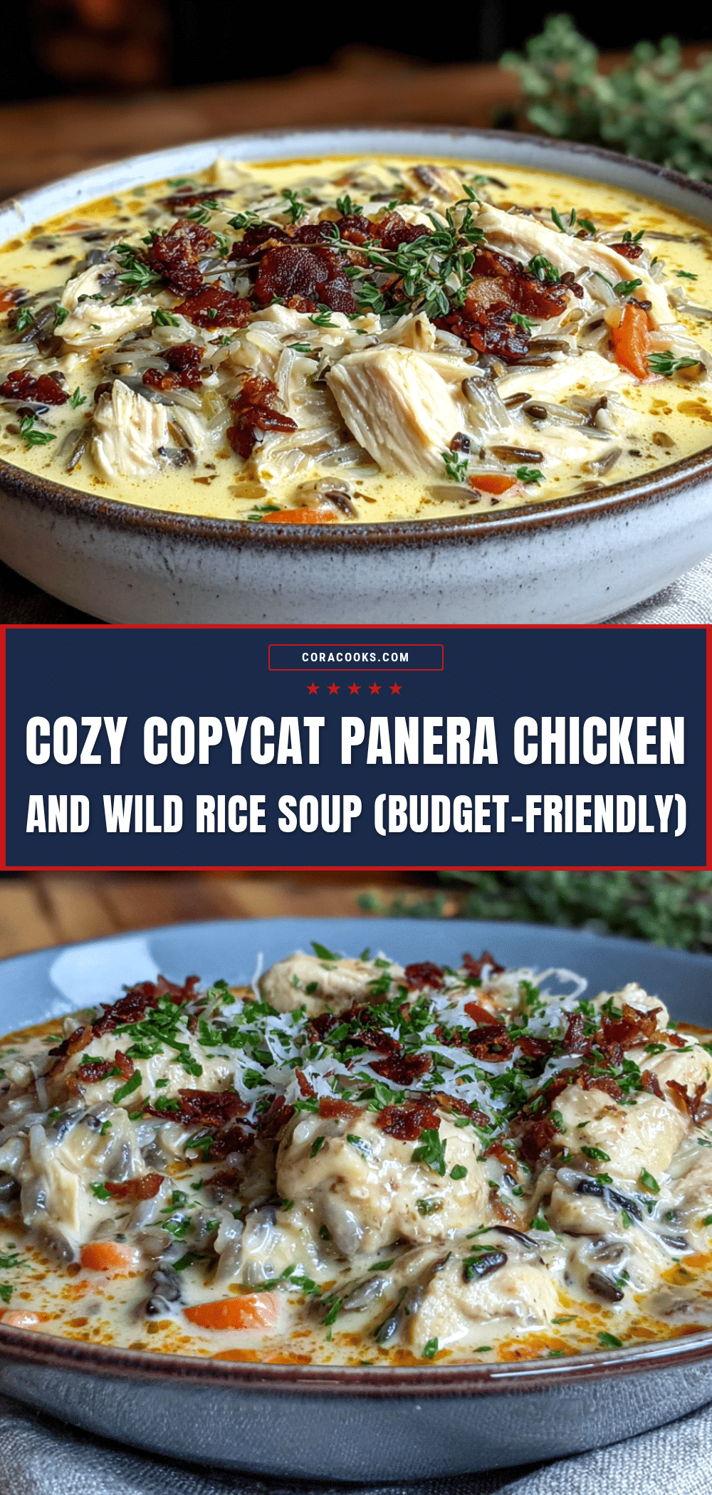 copycat Panera chicken and wild rice soup recipe