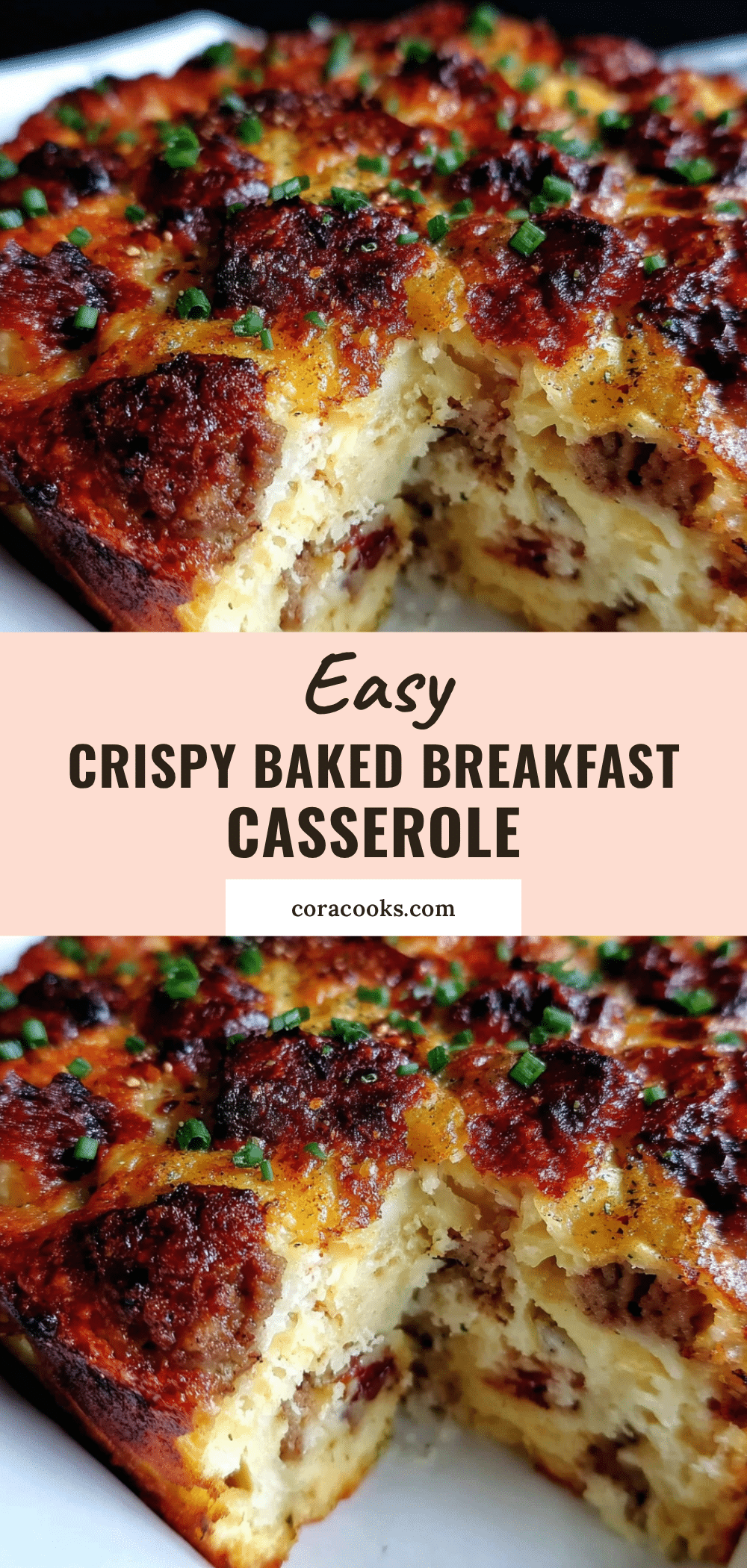 Crispy Baked Breakfast Casserole recipe