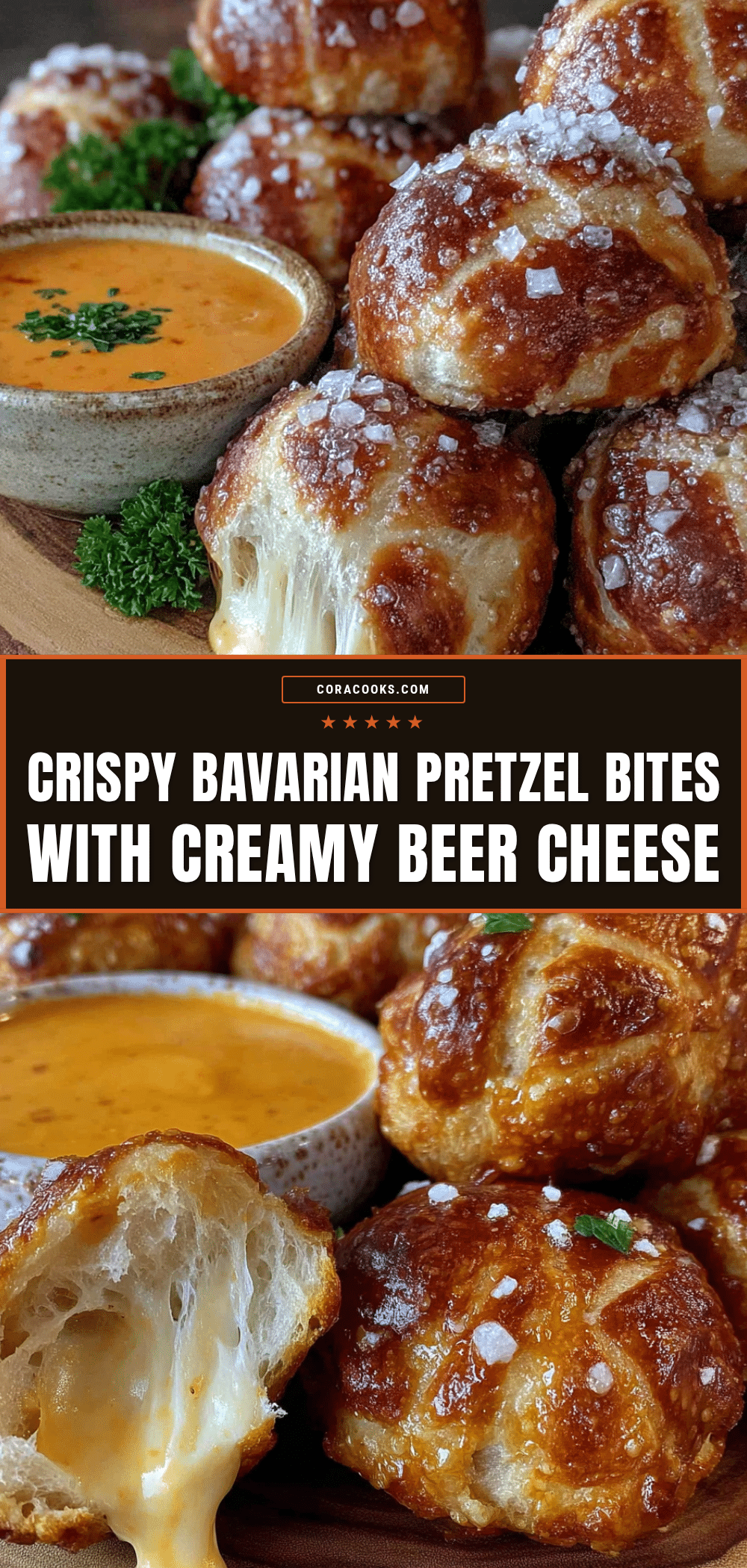 crispy bavarian pretzel bites recipe