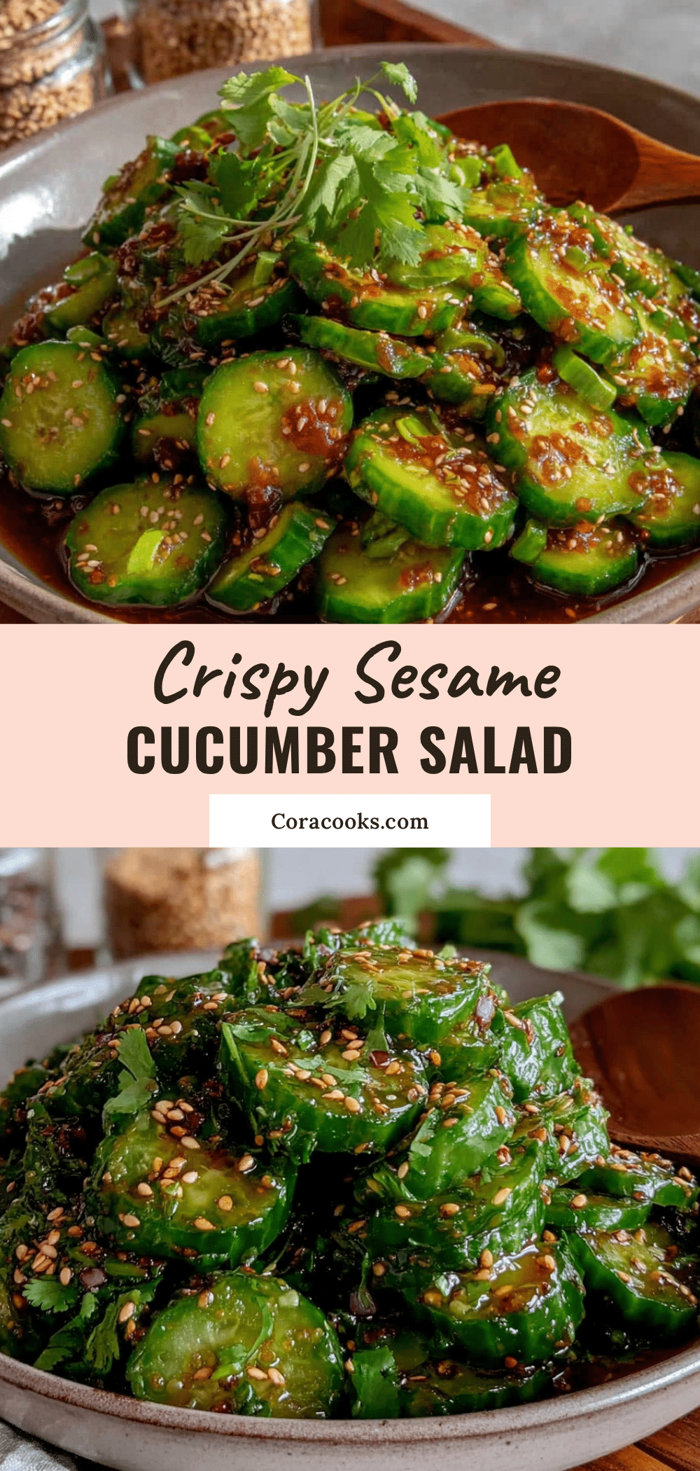Crispy Cucumber Salad with Sesame recipe