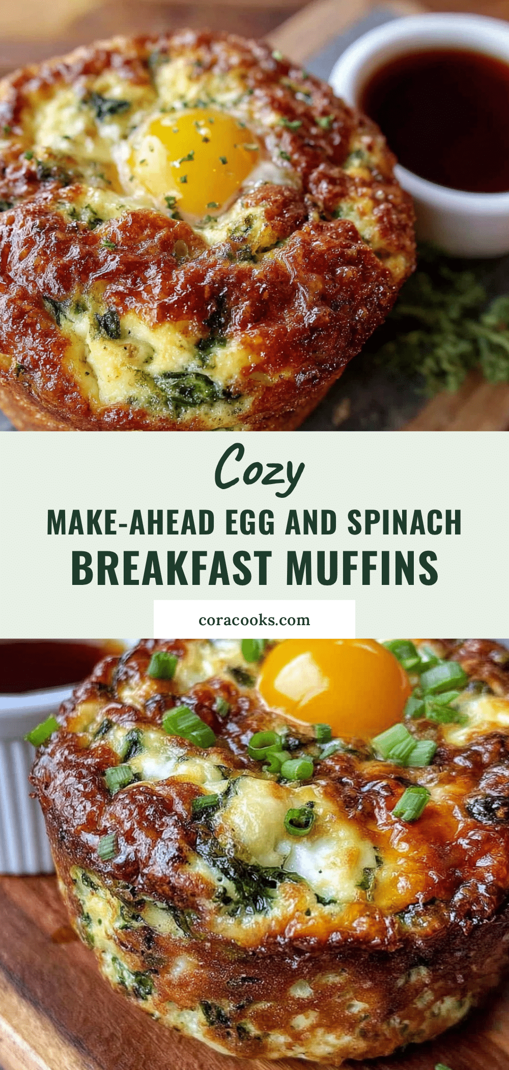 egg and spinach breakfast muffins recipe