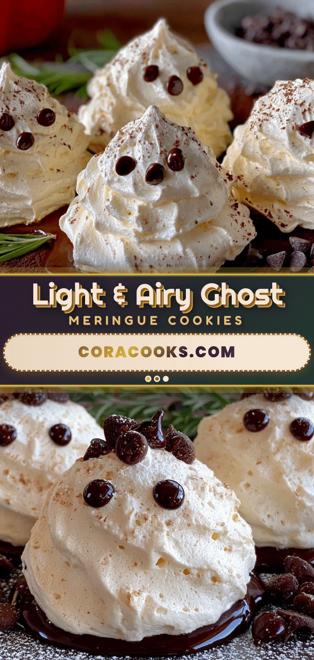 ghost meringue cookies recipe