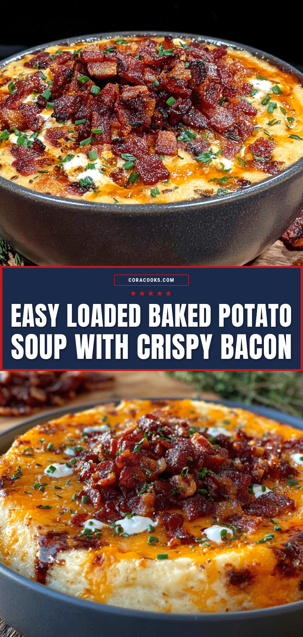 loaded baked potato soup recipe