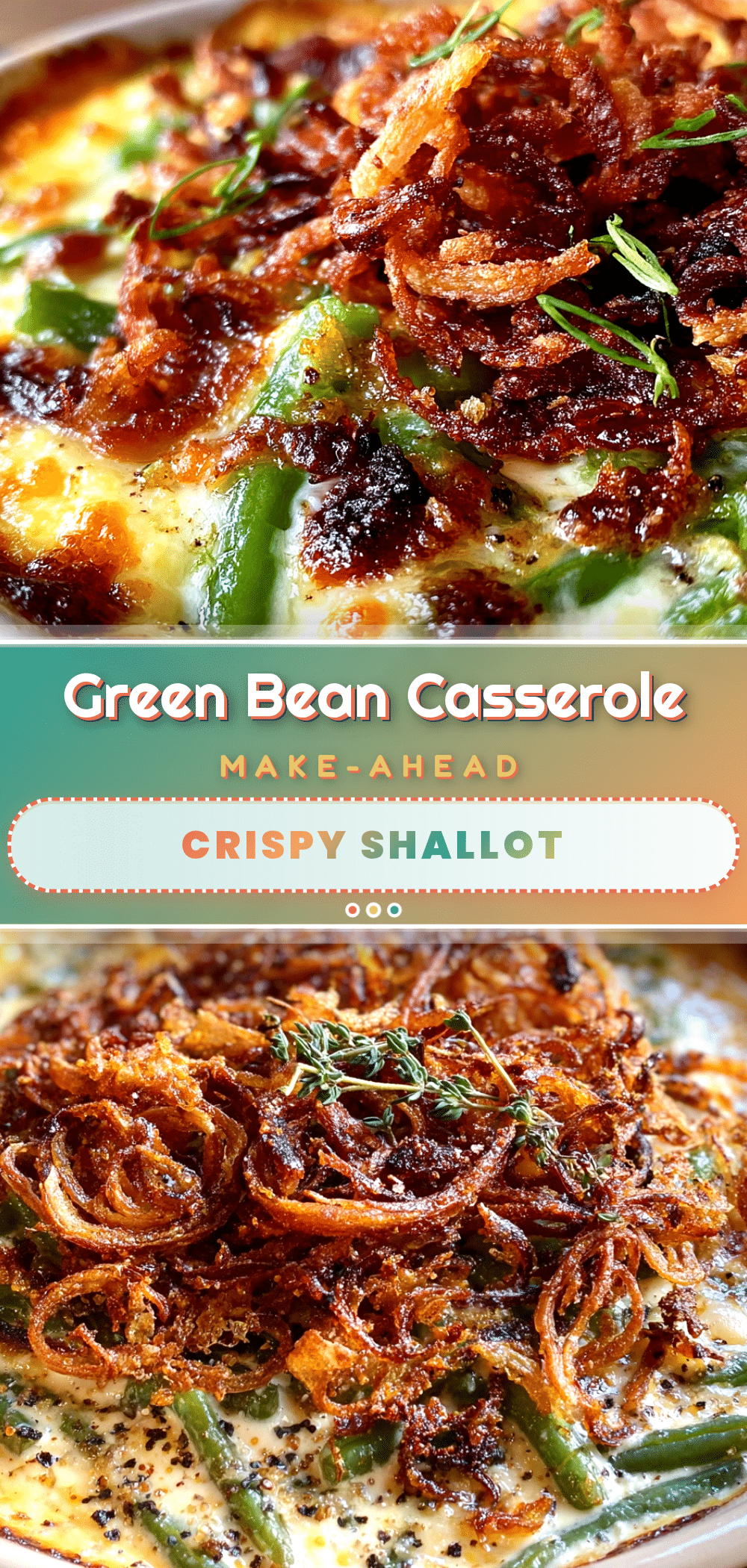 make-ahead green bean casserole recipe