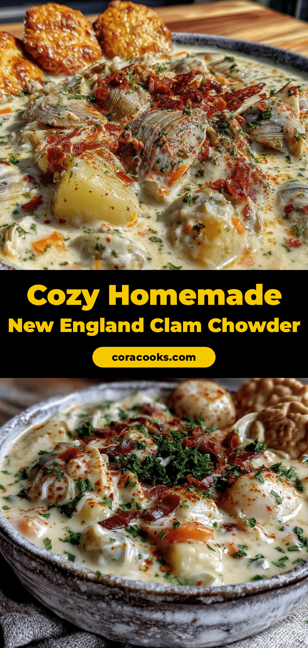 New England clam chowder recipe