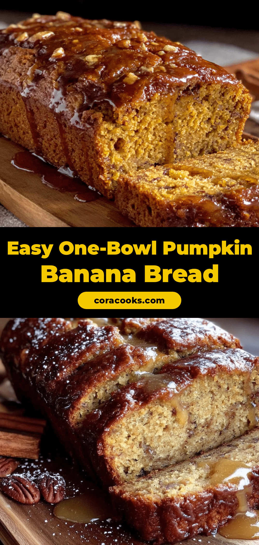 pumpkin banana bread recipe